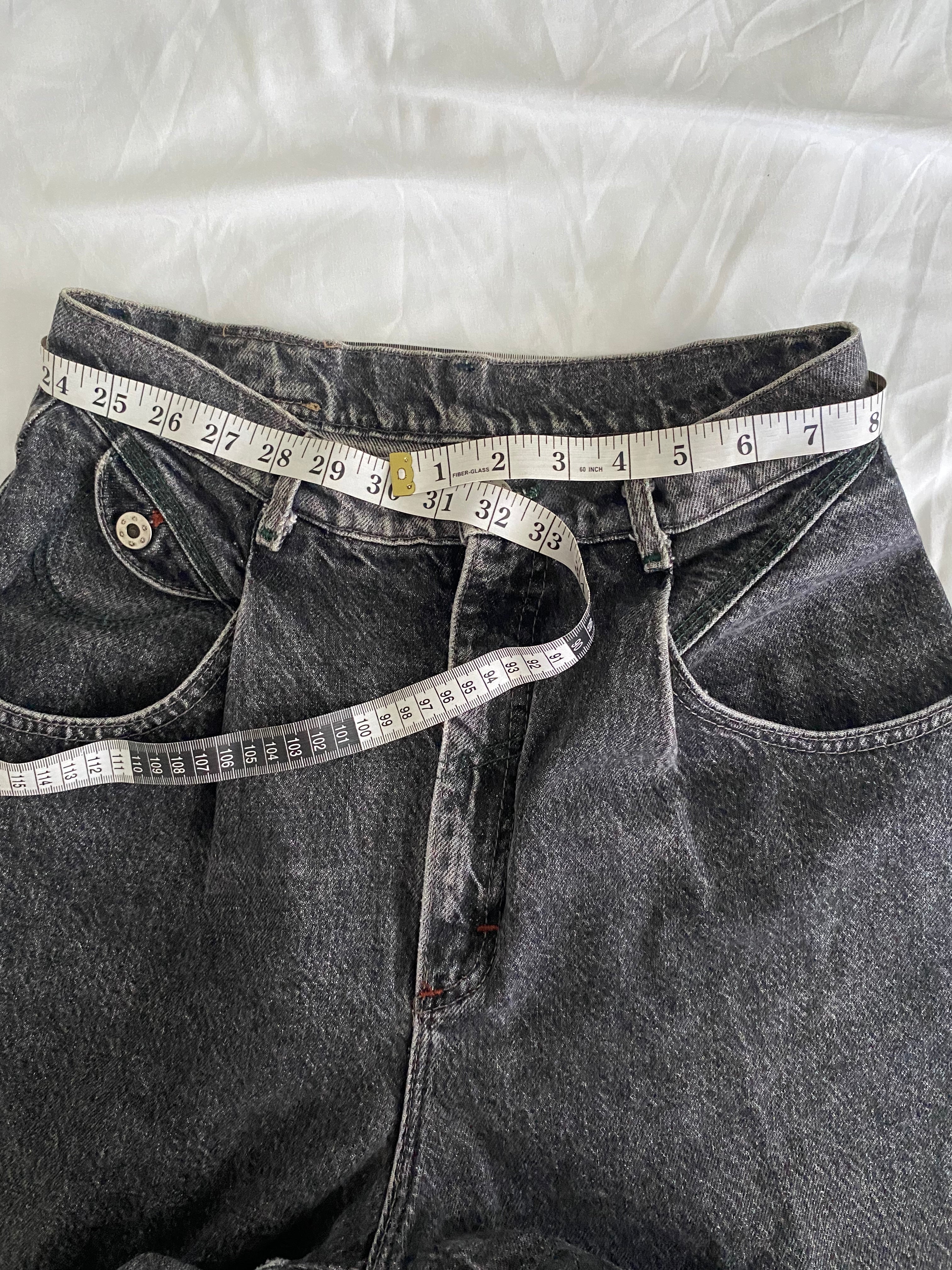 90s Womens Hi Rise Black Denim Jeans By Lee - Image 8