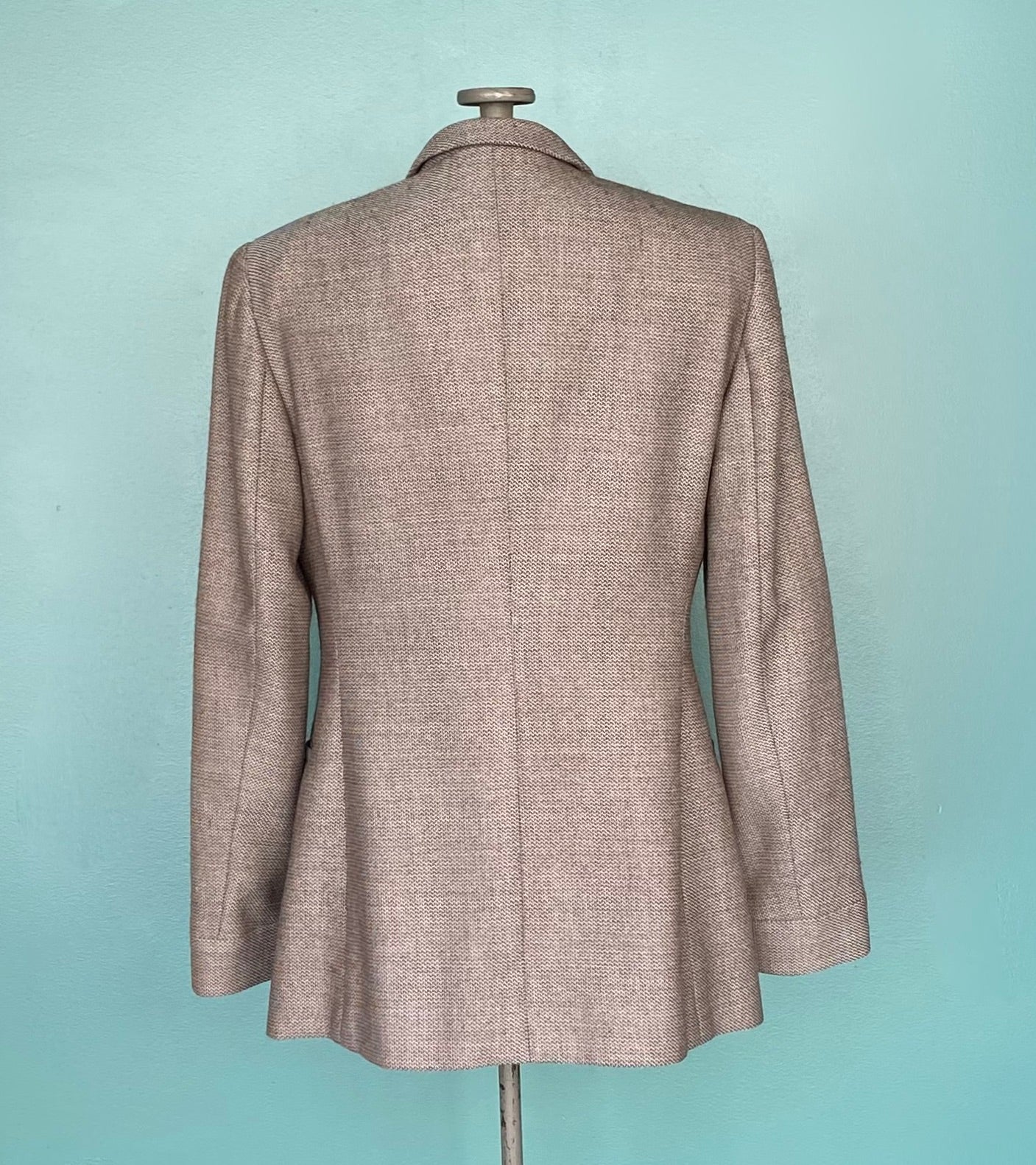 90s Womens Designer Wool Pant Suit Set by Giorgio Armani - Image 9