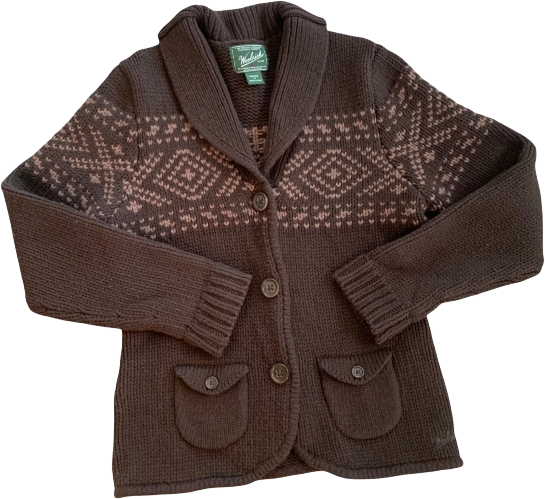 90s Woolrich 100% Lambs Wool Sweater By Woolrich