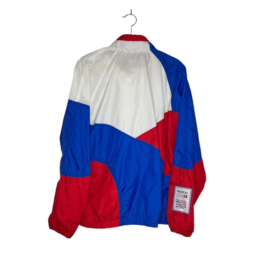 90s World Cup Usa 94 Windbreaker Red White Blue Small By Apex One - Image 4