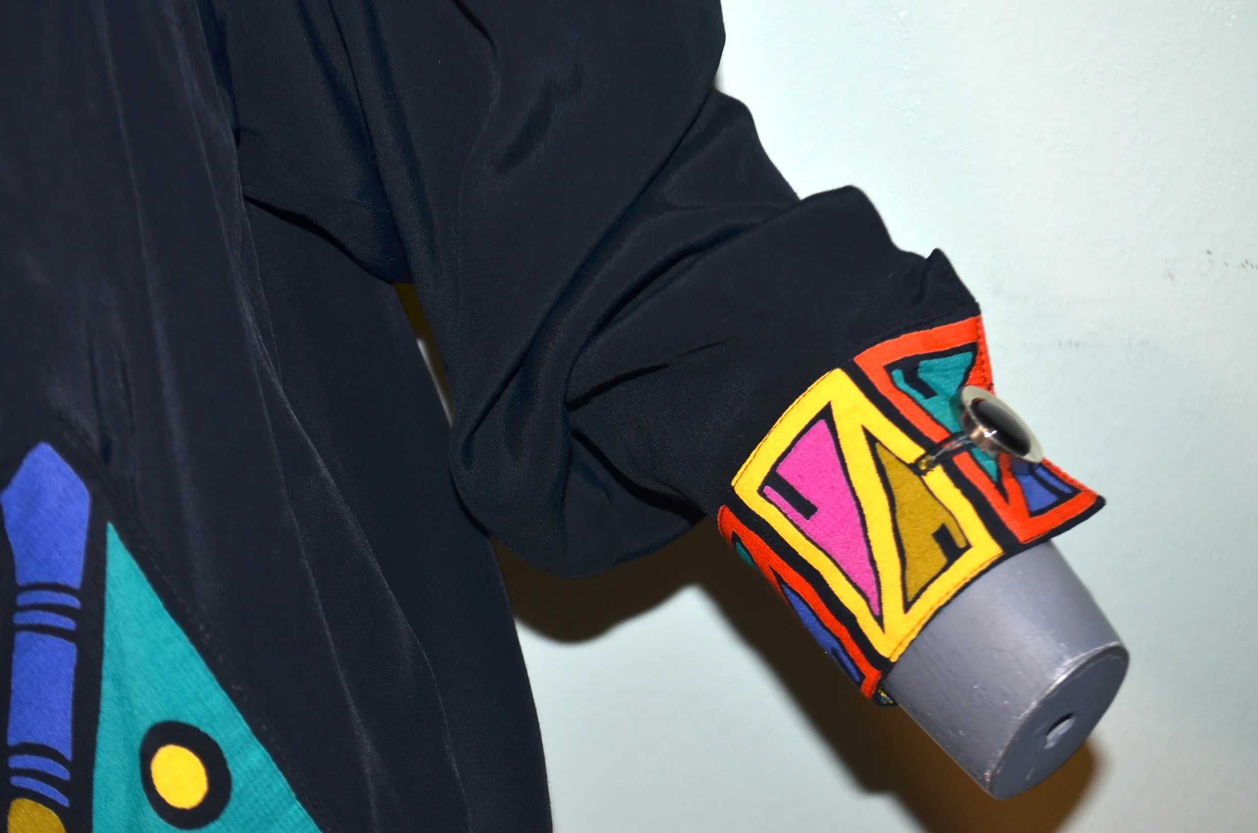 90s Wounded Strretwear Neon Hoodie Jacket. Heart By Platinum - Image 9