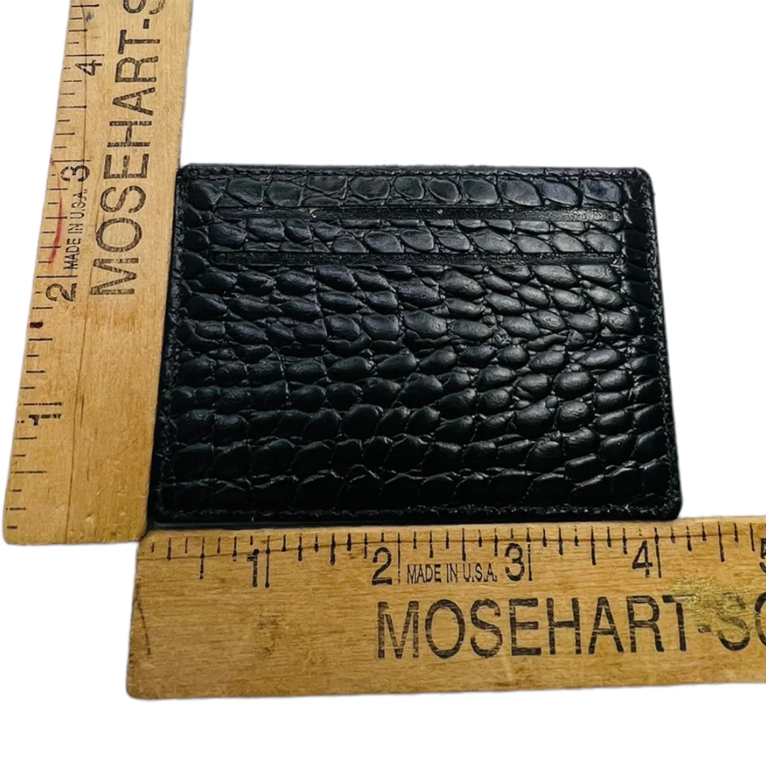 Abas Black Leather Card Holder by Abas - Image 4