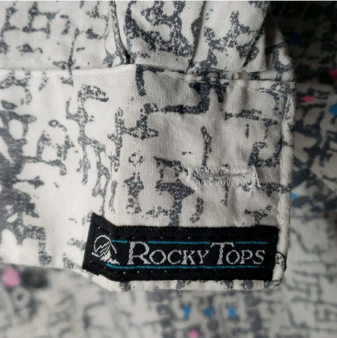 Abstract Print Ladies Western Shirt By Rocky Mountain - Image 10