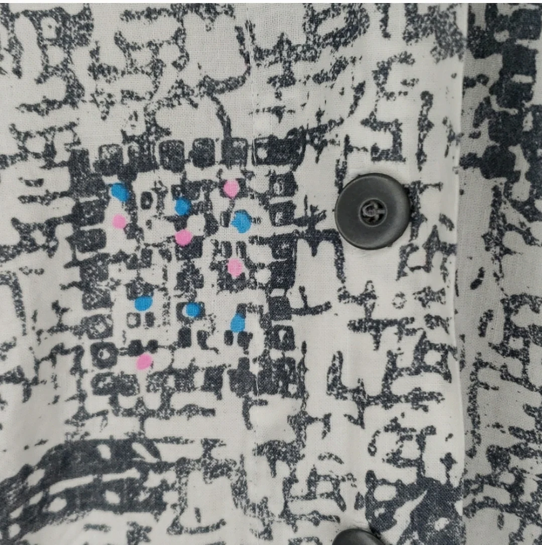 Abstract Print Ladies Western Shirt By Rocky Mountain - Image 4