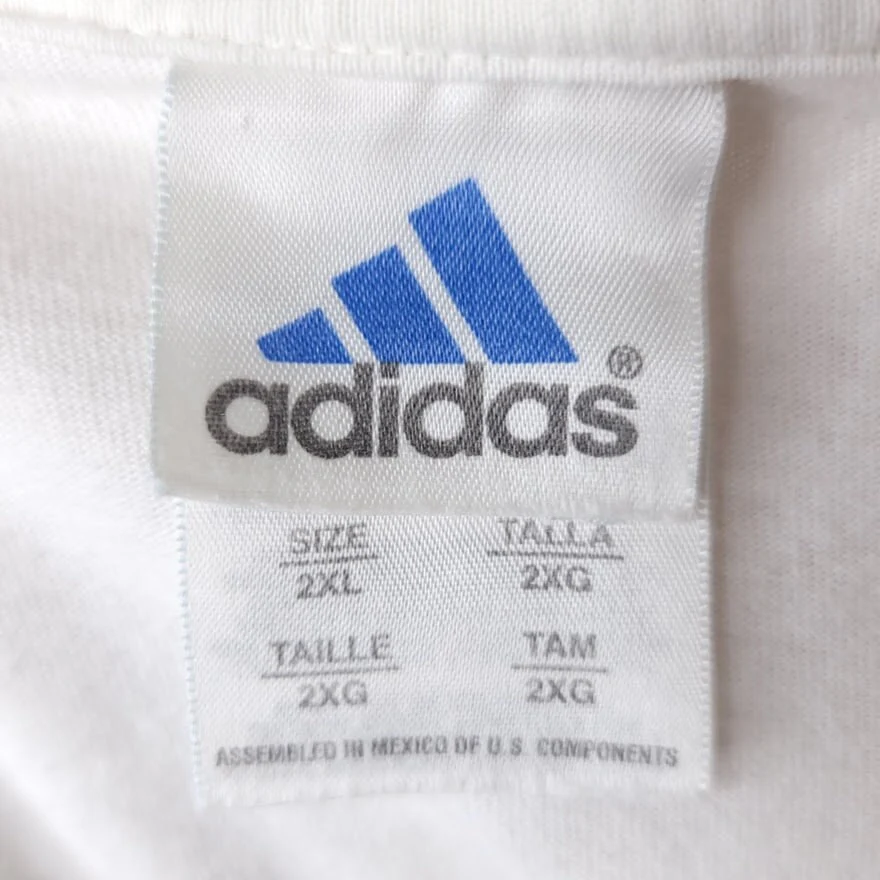 Adidas Basketball T-Shirt Vintage 90s Pump N Run Spring Tournament Mens Size 2xl - Image 6