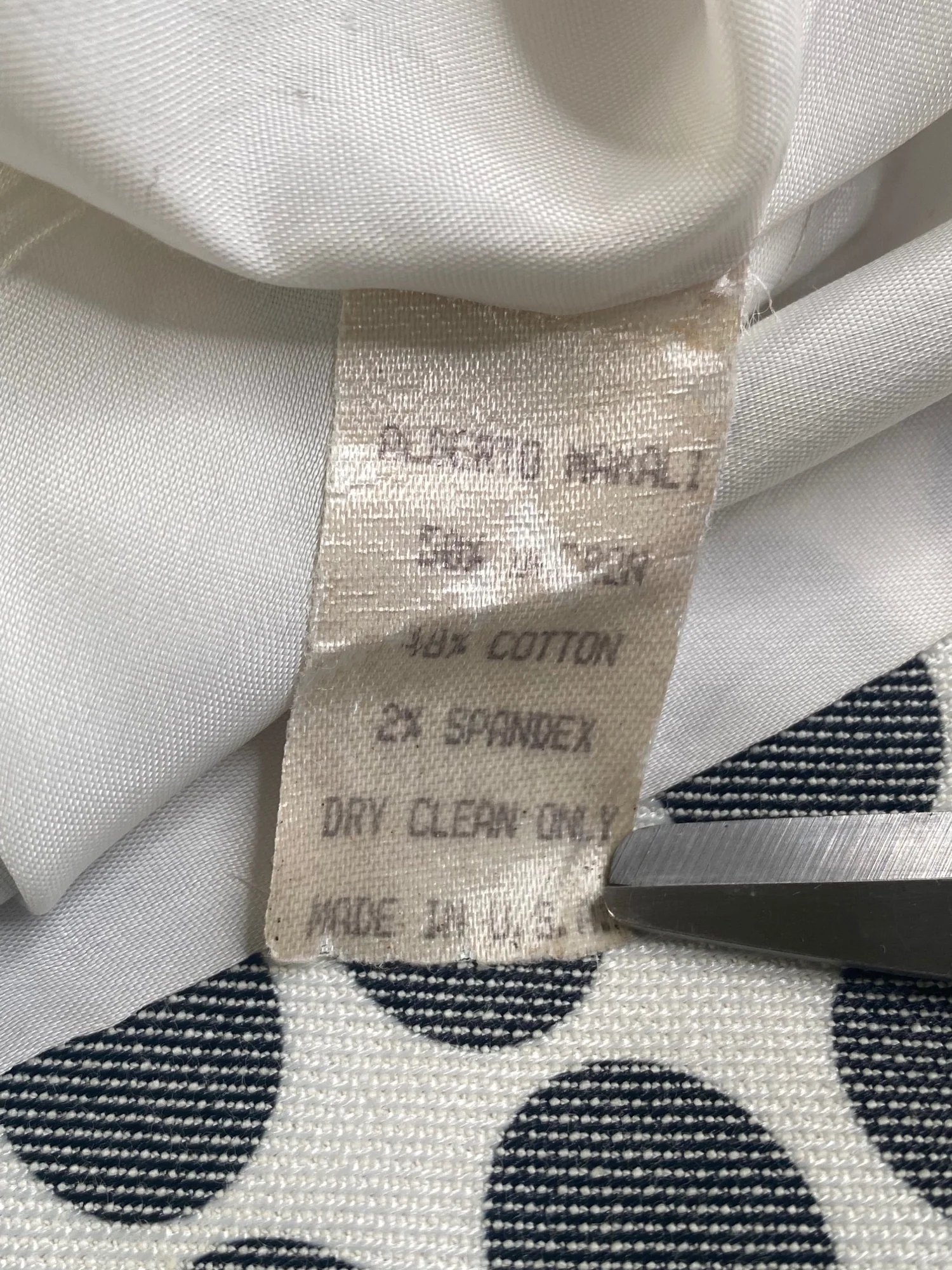Alberto Makali Linen Poker Dot Vintage Blazer by Alberto Makali - Image 7
