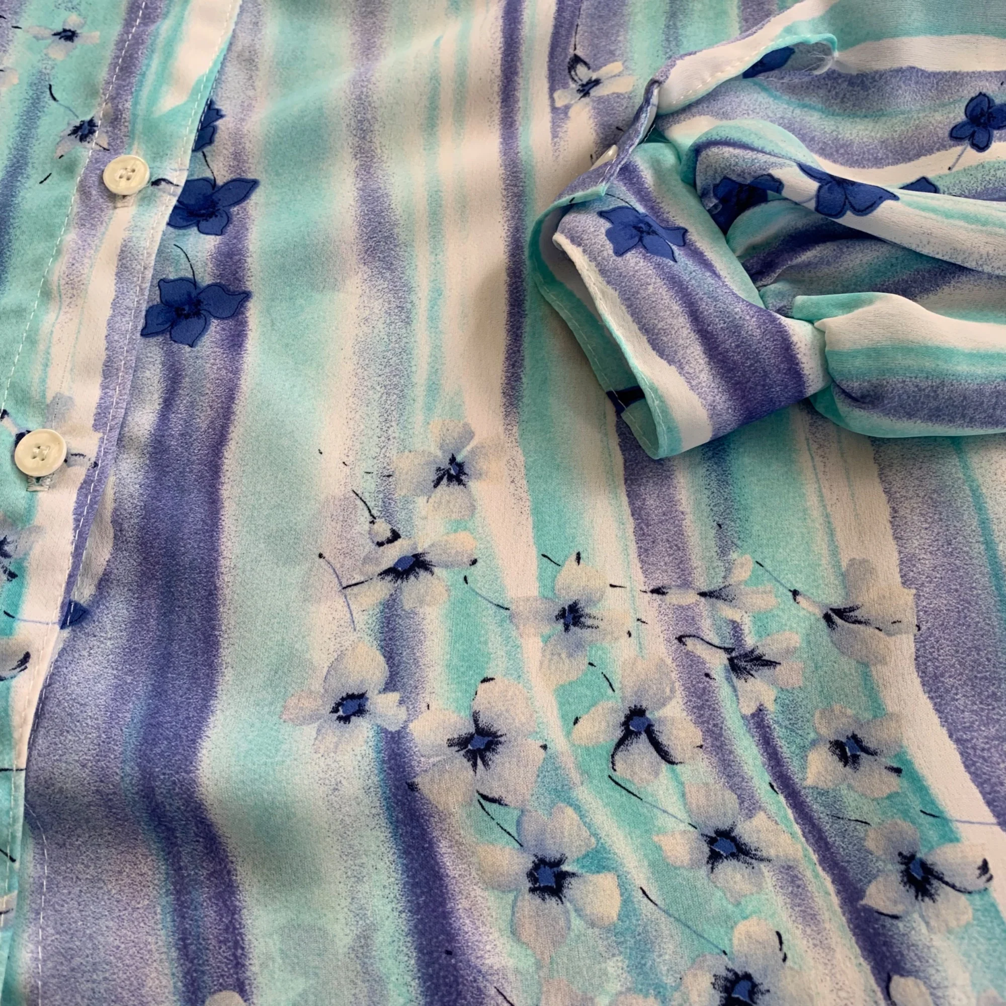 All Hours Novelty Floral Blouse Usa By All Hours - Image 3