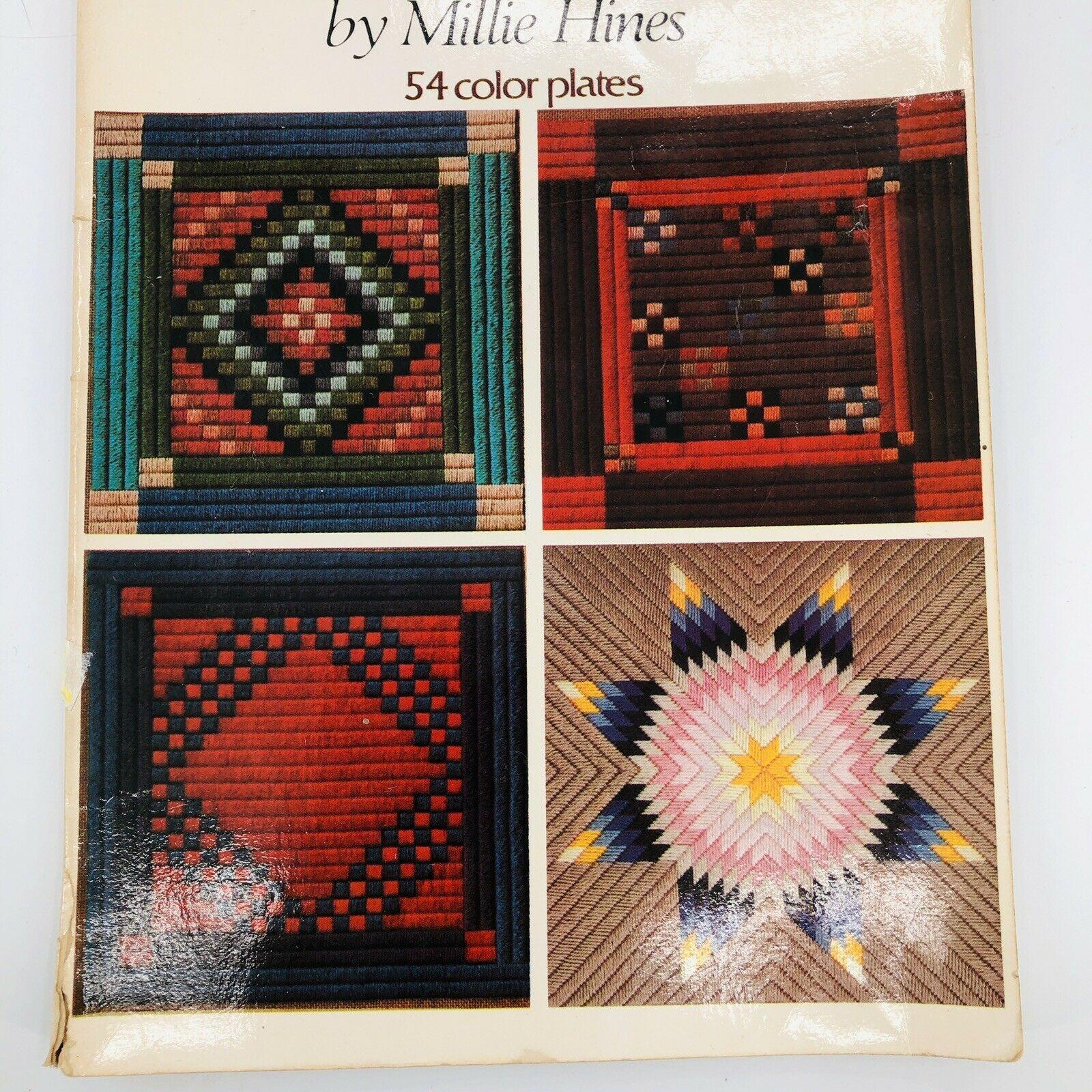 American Heirloom Bargello - Quilts Coverlets and Navaho Rugs 54 Plates by Millie Hines - Image 3