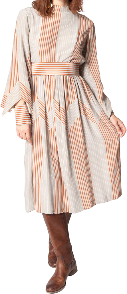 Amey Silk Dress by Ronald Amey