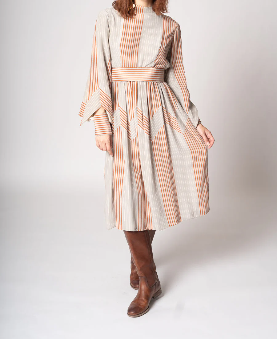 Amey Silk Dress by Ronald Amey - Image 2