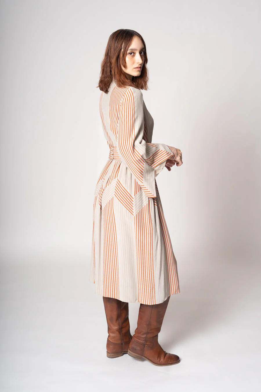 Amey Silk Dress by Ronald Amey - Image 7
