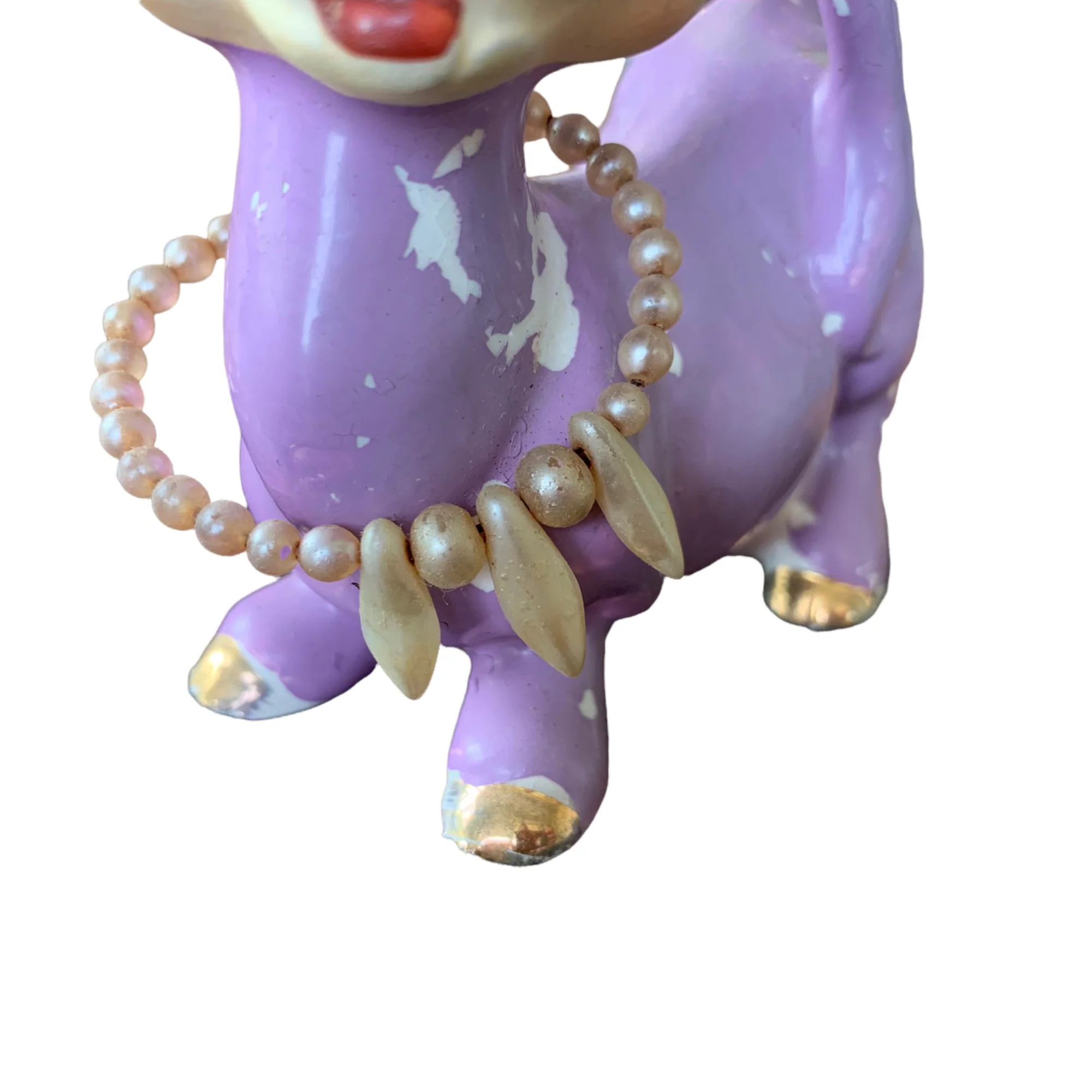 Anthropomorphic Purple Cow Figurine - Image 9