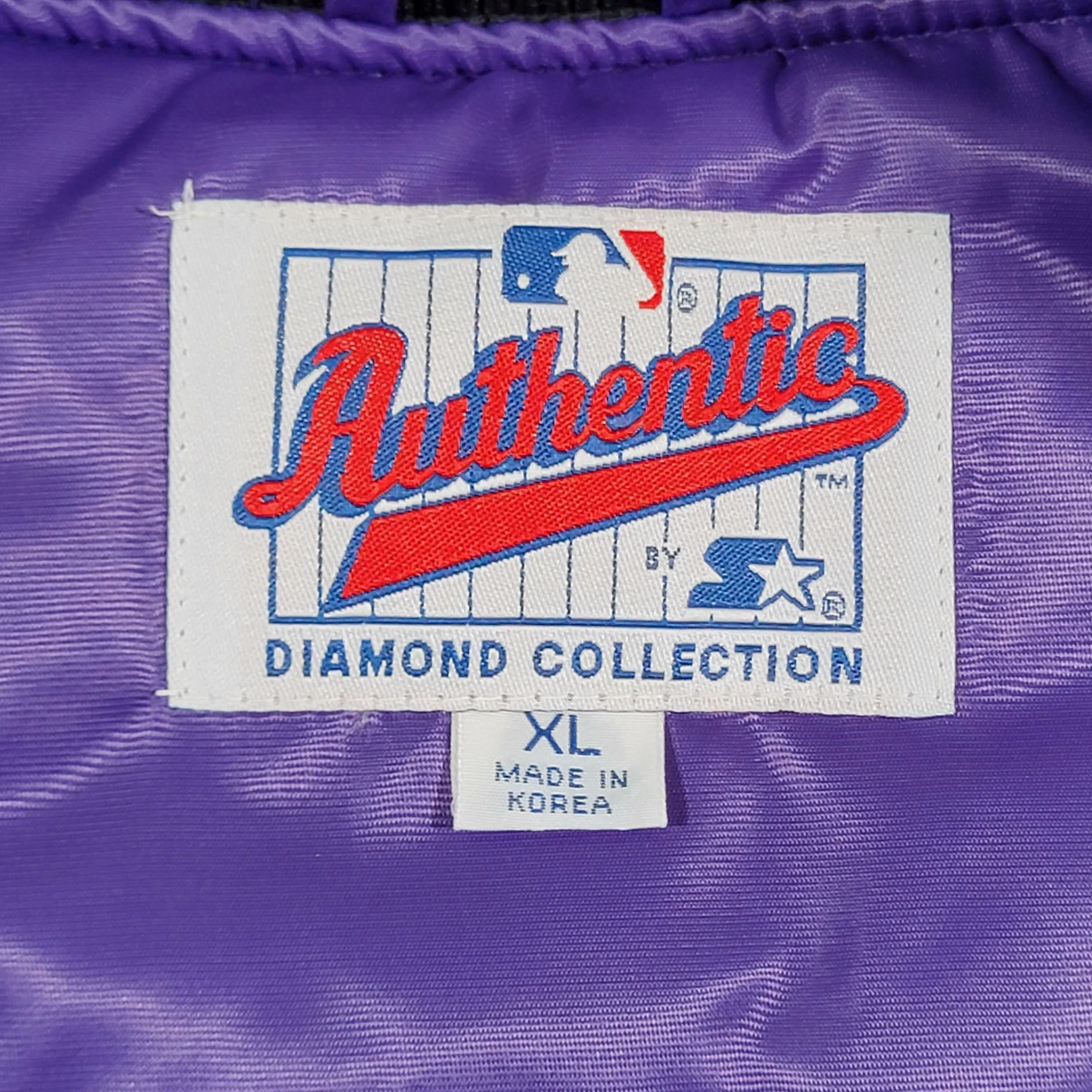 Arizona Diamondbacks Vintage 90s Nwt Deadstock Starter Satin Bomber Jacket - Xl - Image 8