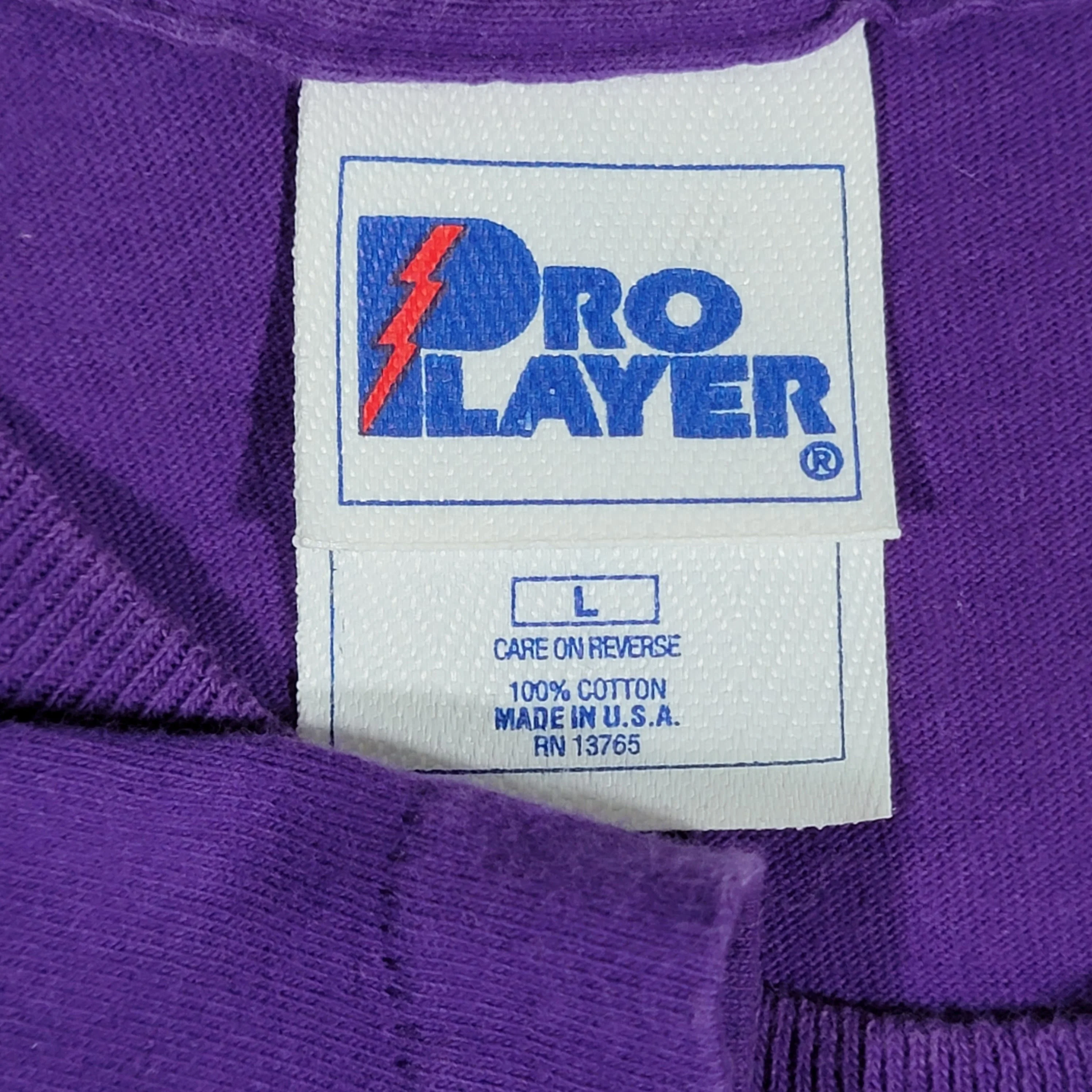 Arizona Diamondbacks Vintage 90s Pro Player T-Shirt Mlb Baseball Single Stitch Purple Size Large by Pro Player - Image 5
