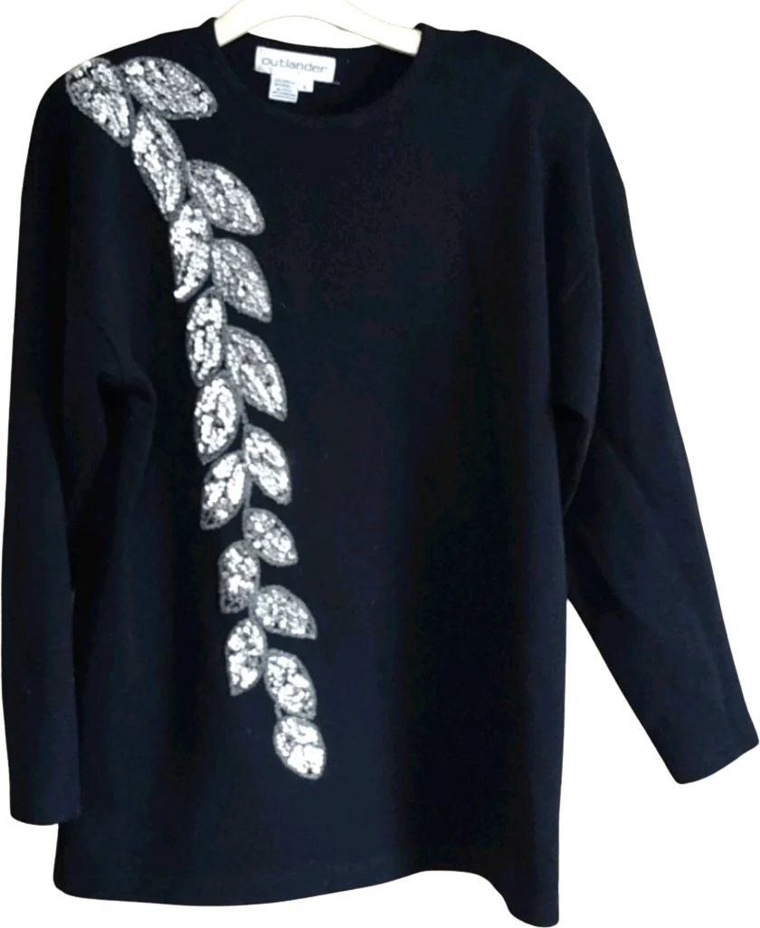 Art Deco Style Pull Over Sweater by Outlander