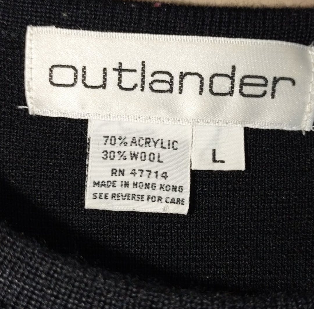 Art Deco Style Pull Over Sweater by Outlander - Image 5