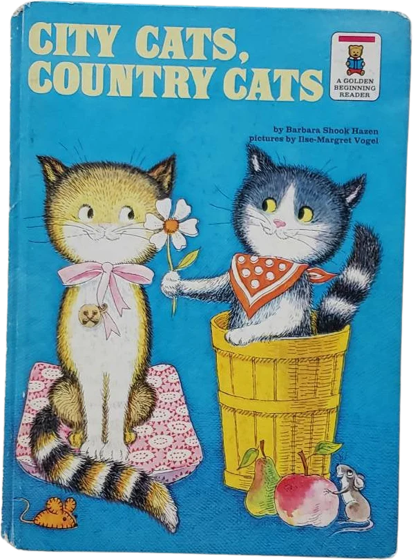As Is 1969 City Cats Country Cats by Barbara Shook Hazen