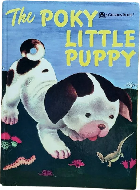 As Is 1970 The Poky Little Puppy Vintage a Golden Book Children's Book by Janette Sebring Lowrey