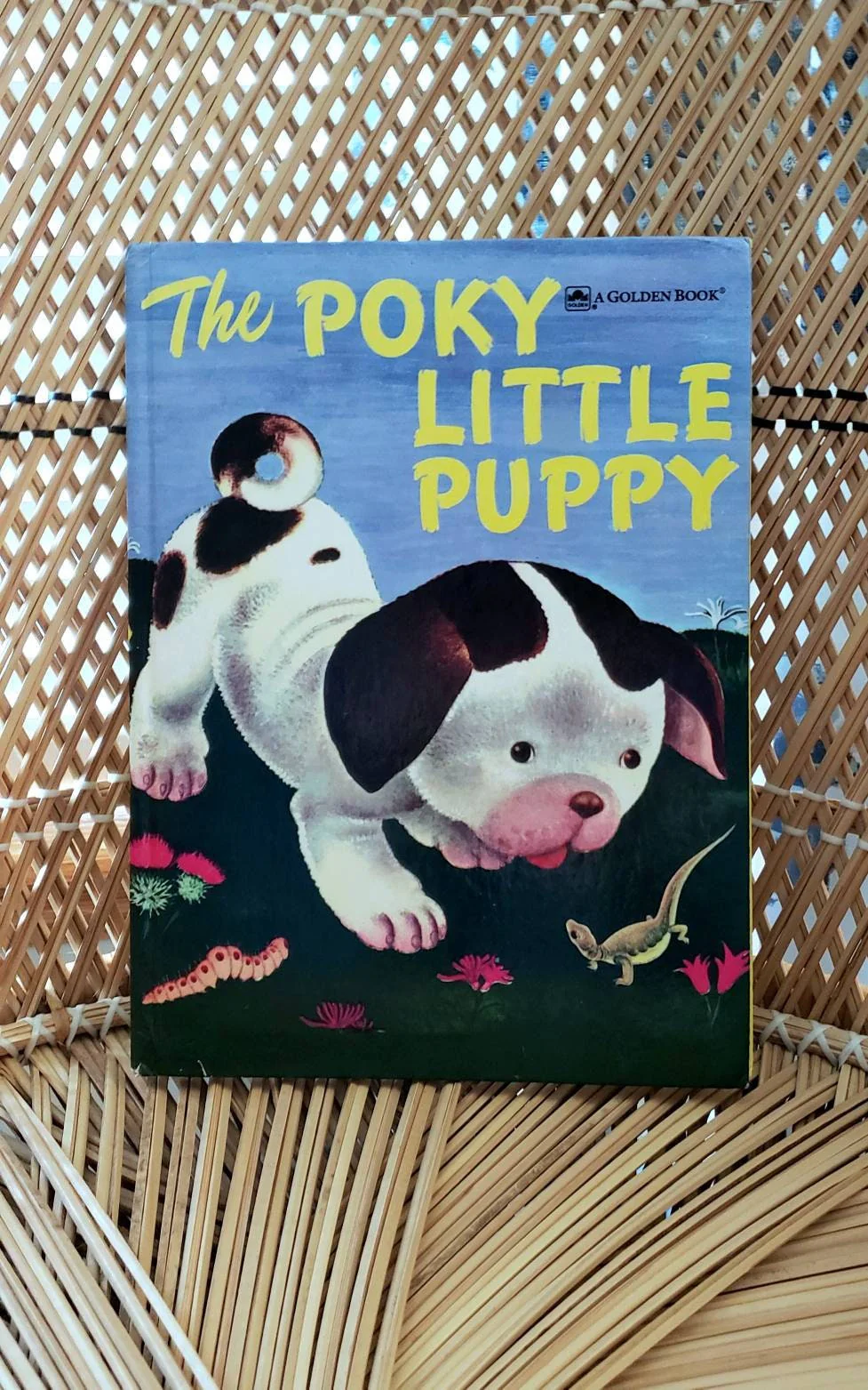 As Is 1970 The Poky Little Puppy Vintage a Golden Book Children's Book by Janette Sebring Lowrey - Image 2
