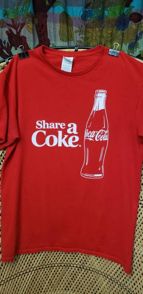 As Is Vintage Share a Coke Coca Cola T-Shirt by Delta Pro Weight - Image 3