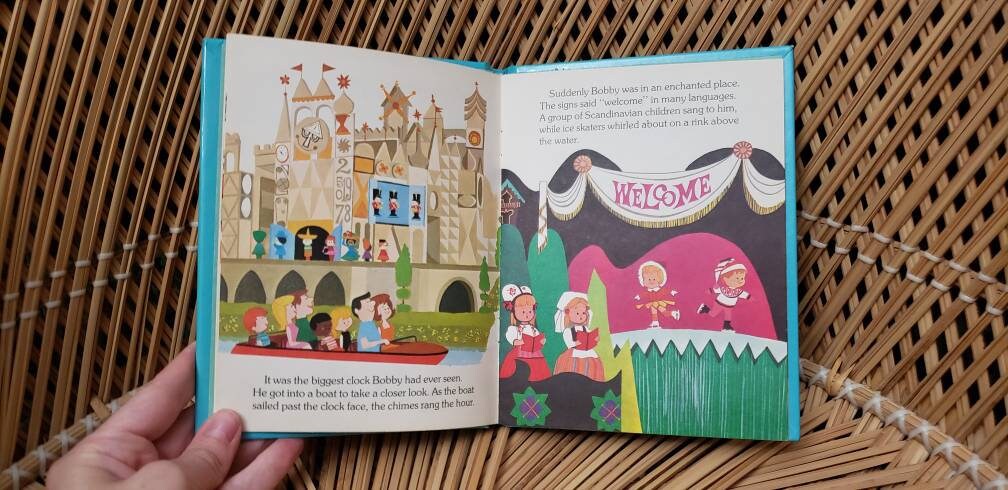 As Is It's a Small World Golden Melody Book No Music by Walt Disney - Image 4