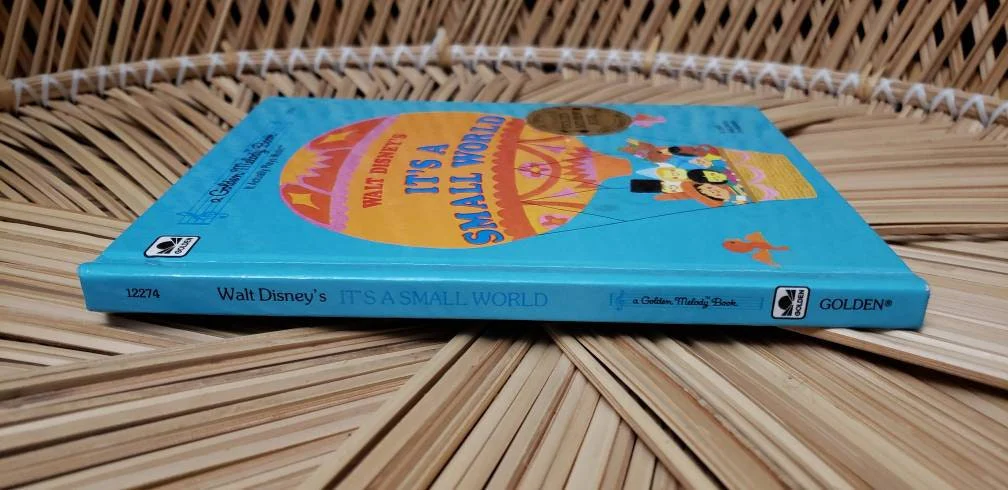 As Is It's a Small World Golden Melody Book No Music by Walt Disney - Image 8