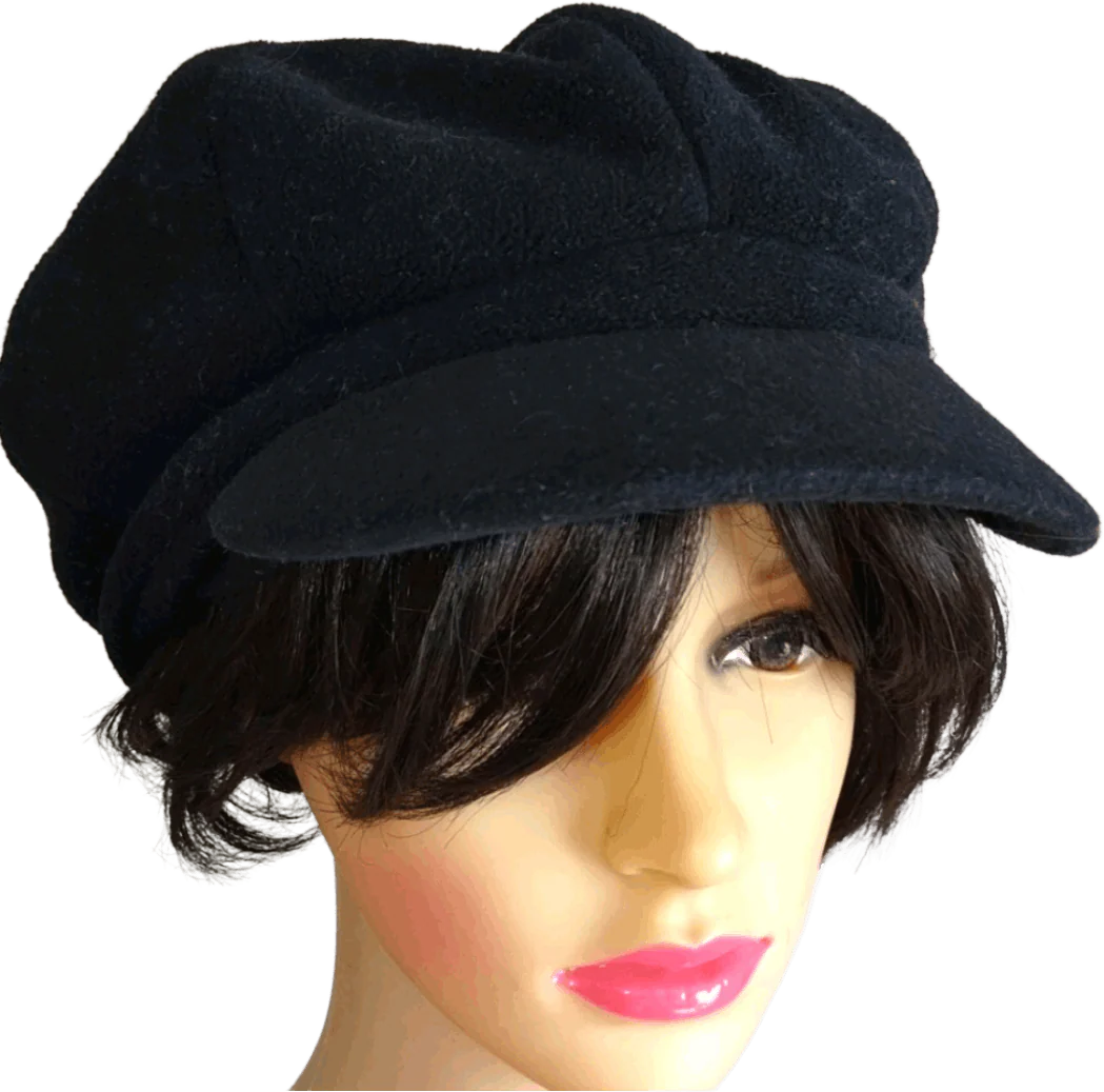 Fleecy Black Cap