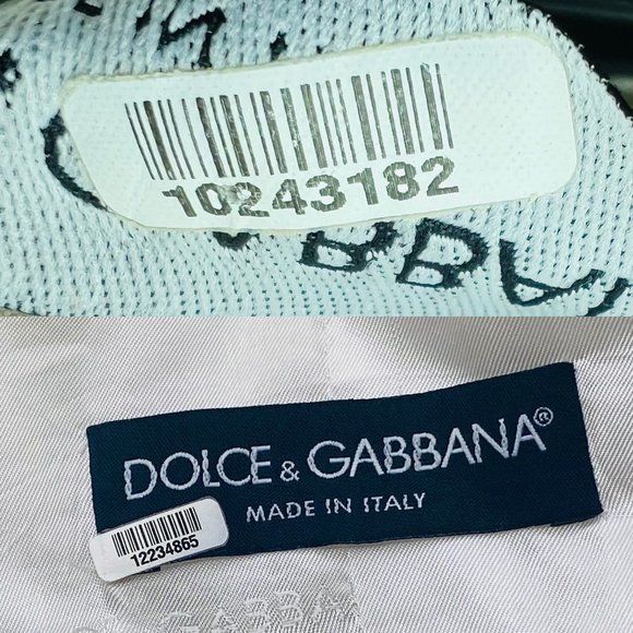 Authentic Satiny Floral Jacquard D&G Gold Logo Buttons Size 38 by Dolce And Gabanna - Image 12