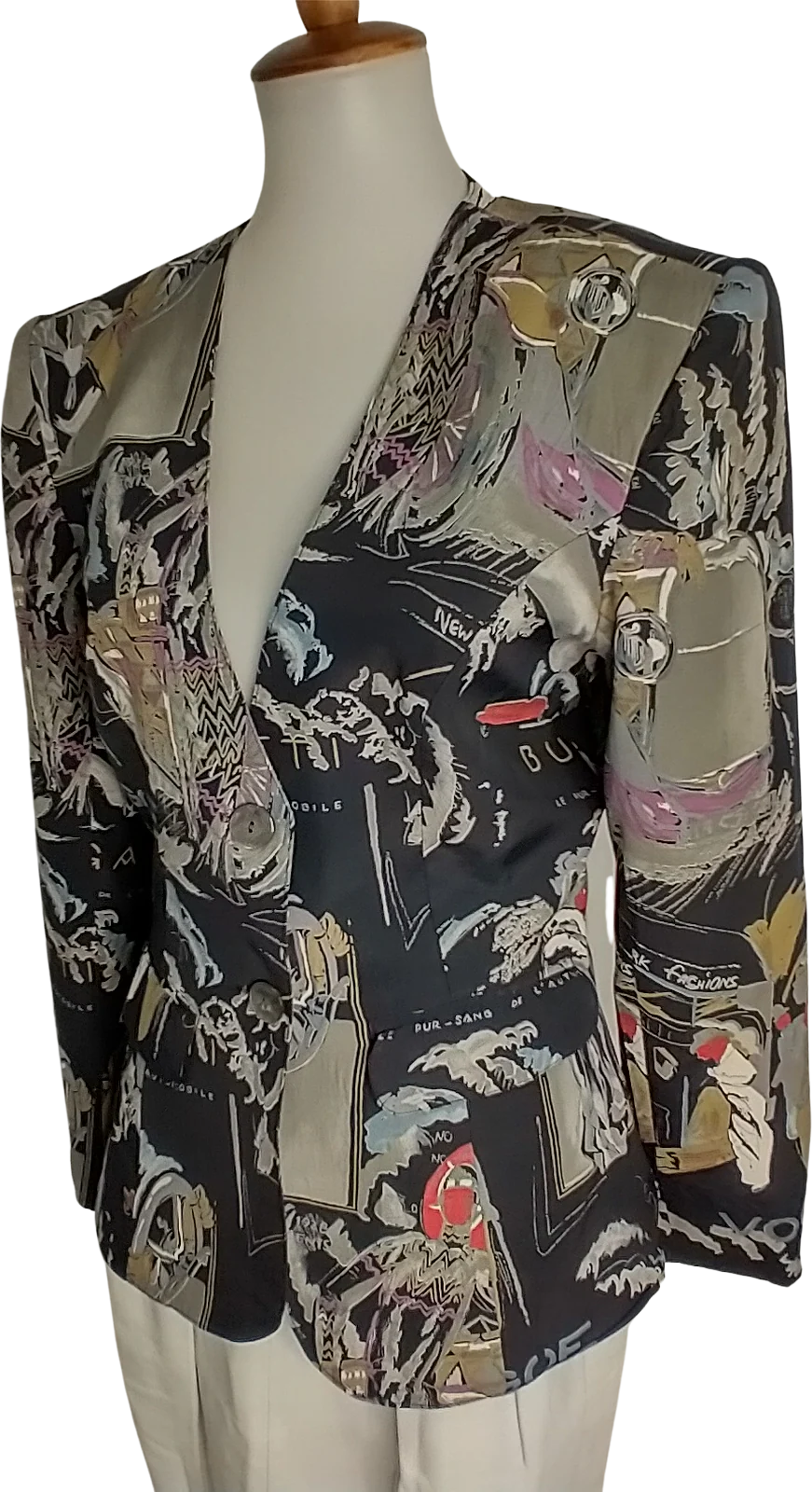 Automobile Motif Jacket