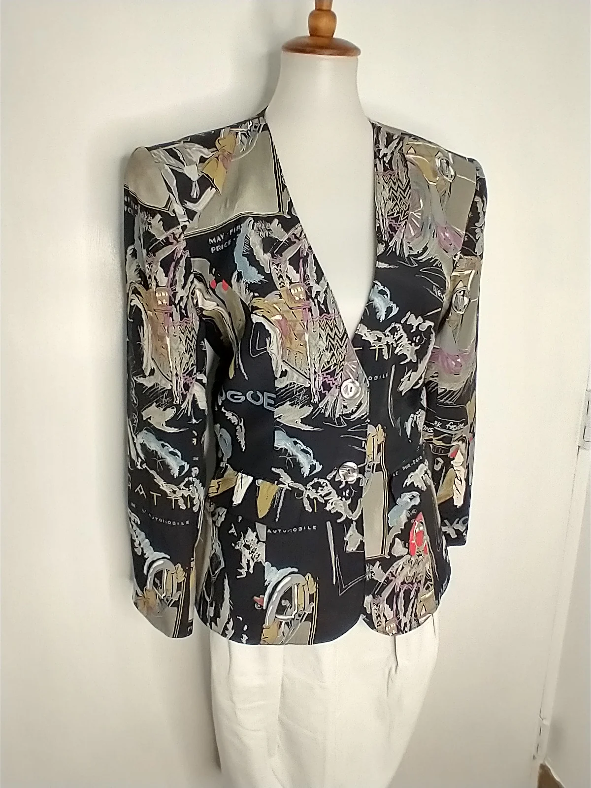 Automobile Motif Jacket - Image 10