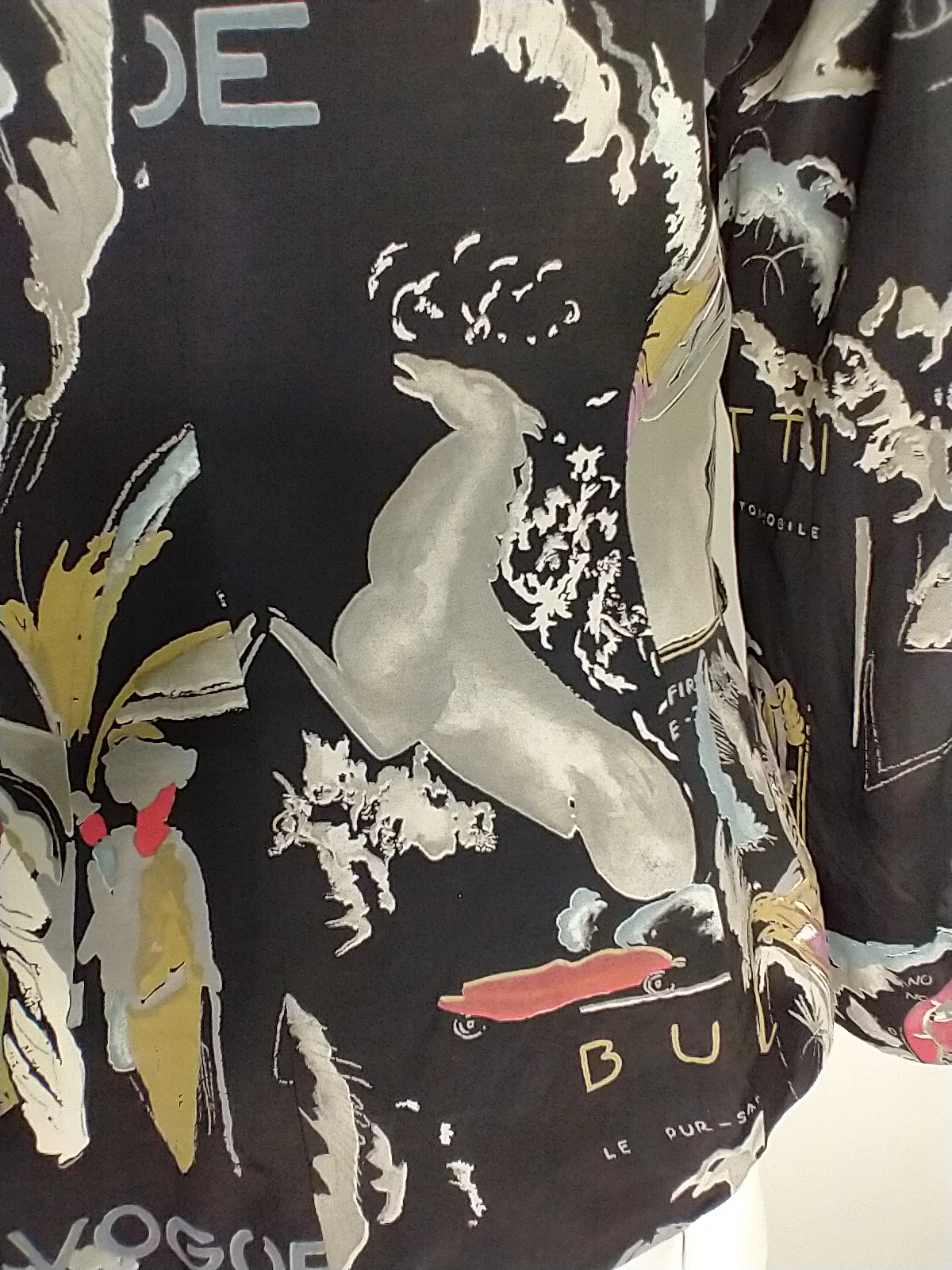 Automobile Motif Jacket - Image 4