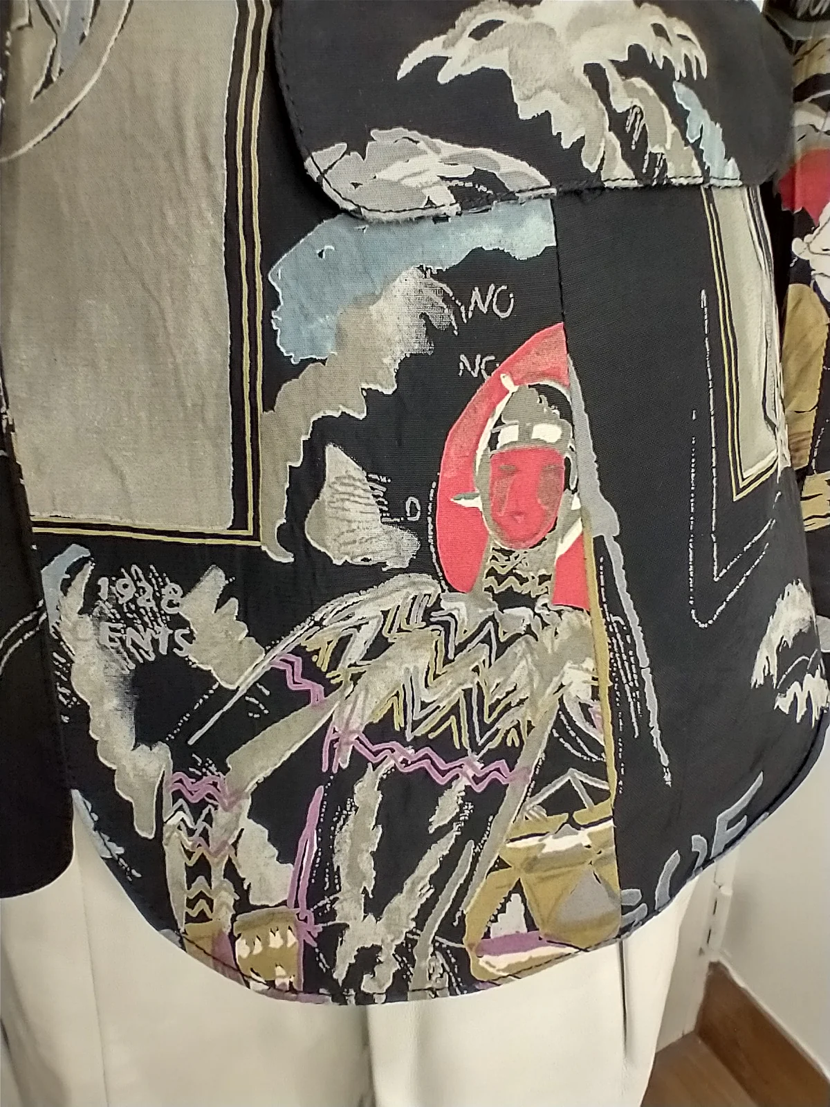 Automobile Motif Jacket - Image 7