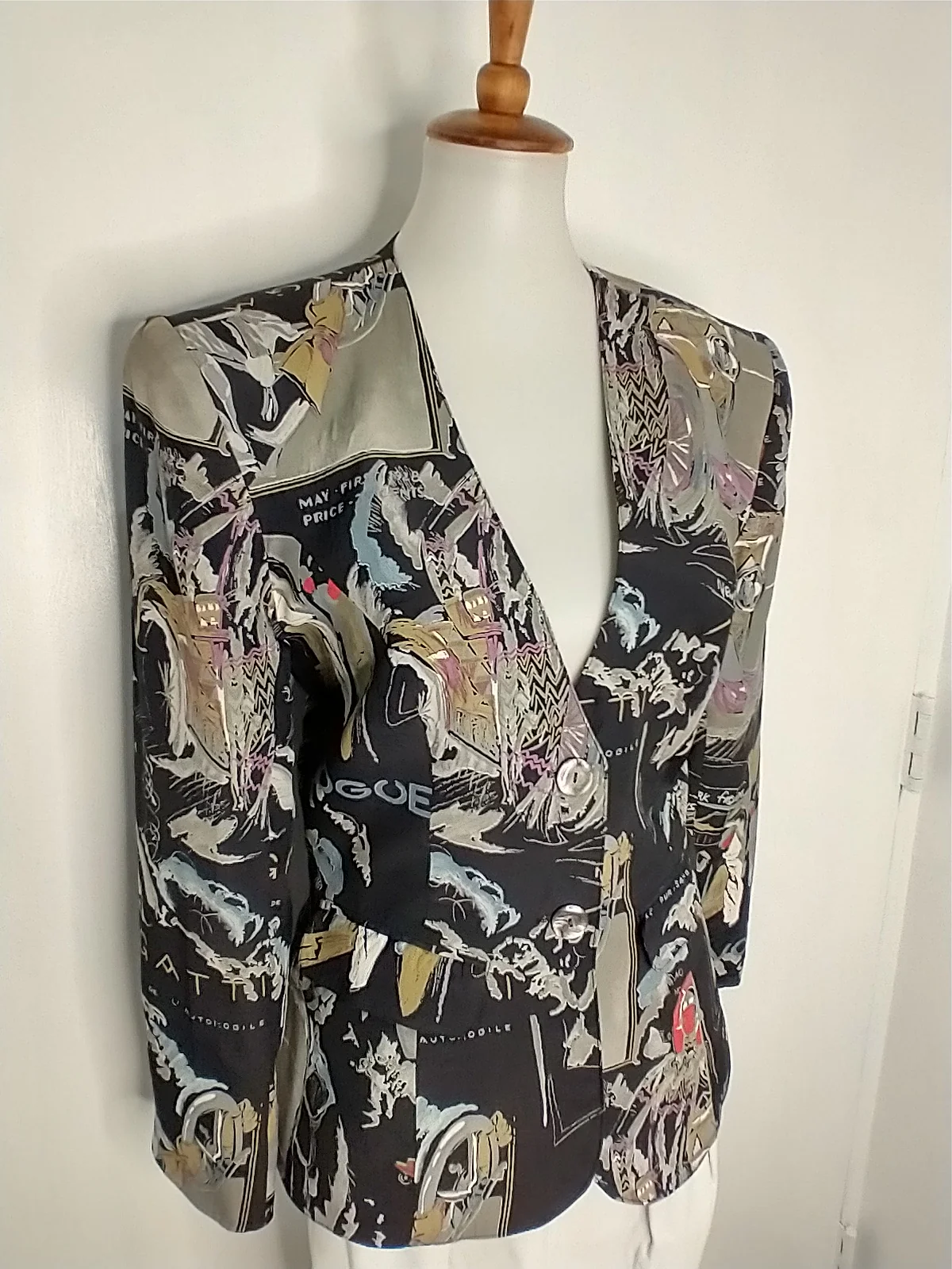 Automobile Motif Jacket - Image 8