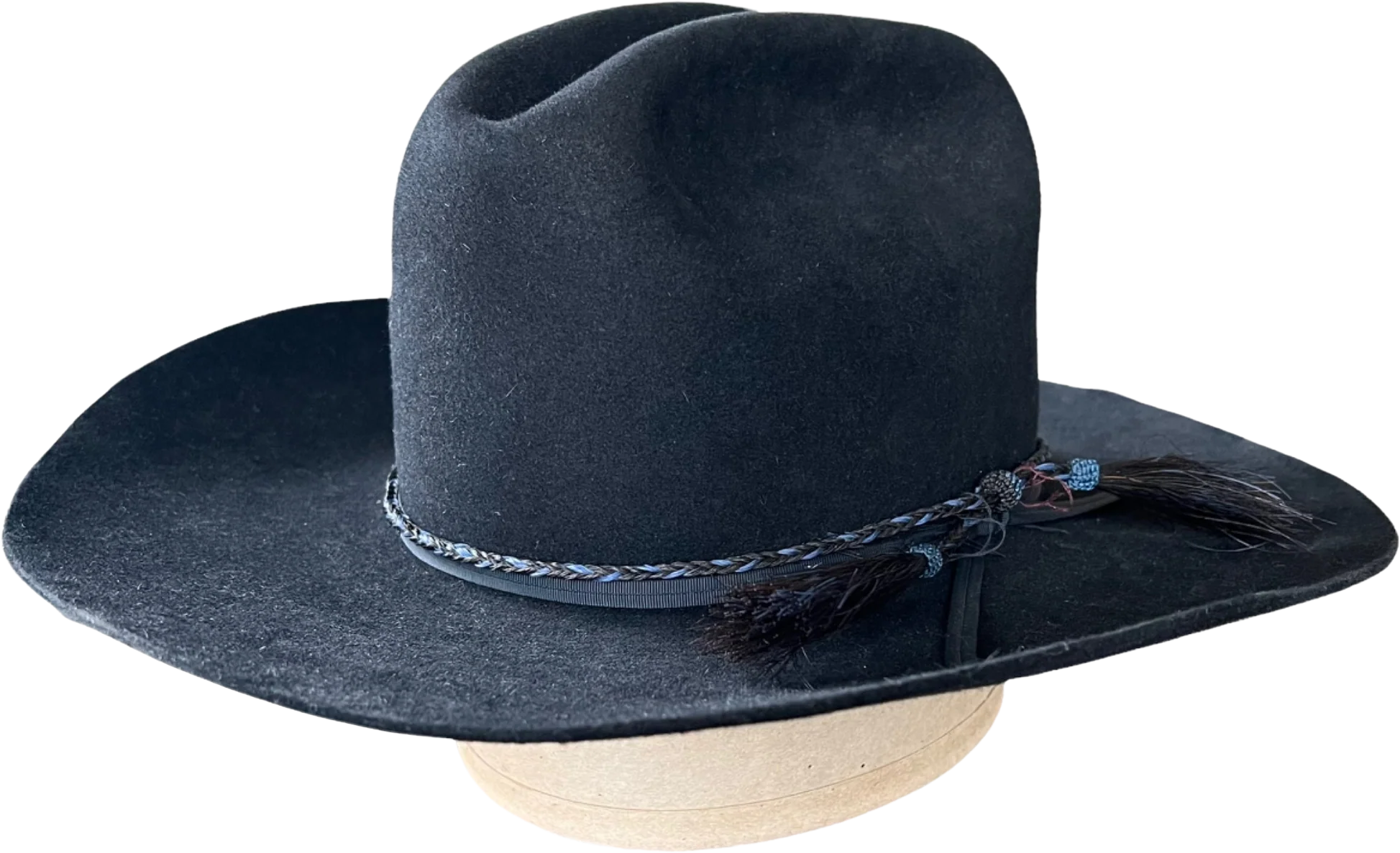 Bailey Beaver Fur 4x Braided Band Cowboy Hat Usa By Bailey - Image 2