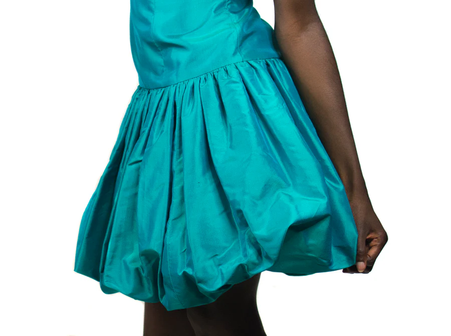 Balloned Skirt Dress - Image 10