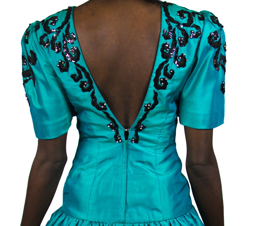 Balloned Skirt Dress - Image 4