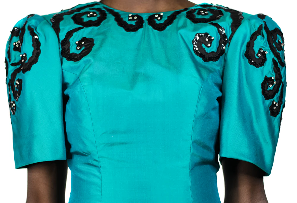 Balloned Skirt Dress - Image 9