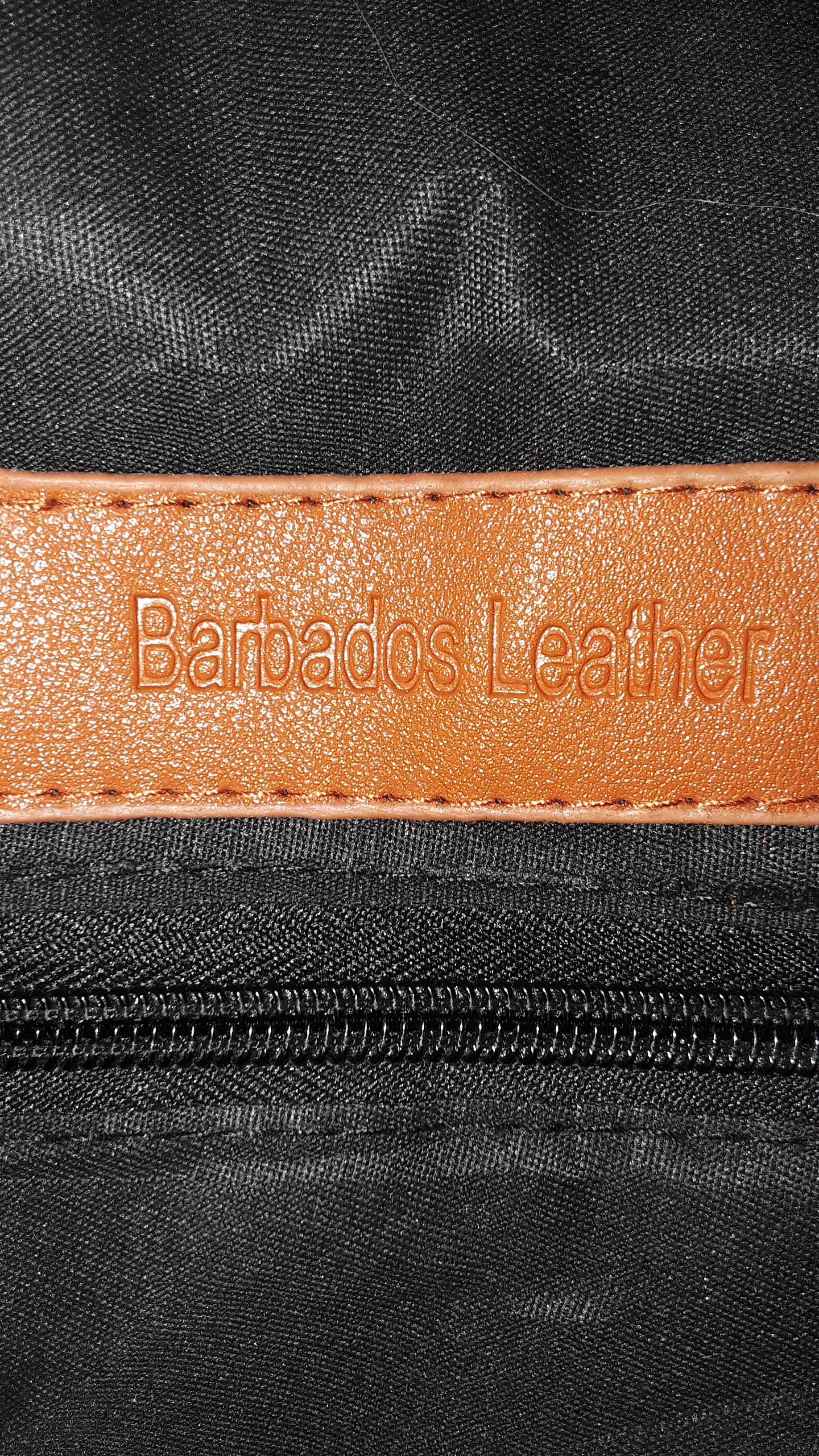 Buffalo Plaid Weekender Traveling Bag by Barbados Leather - Image 3