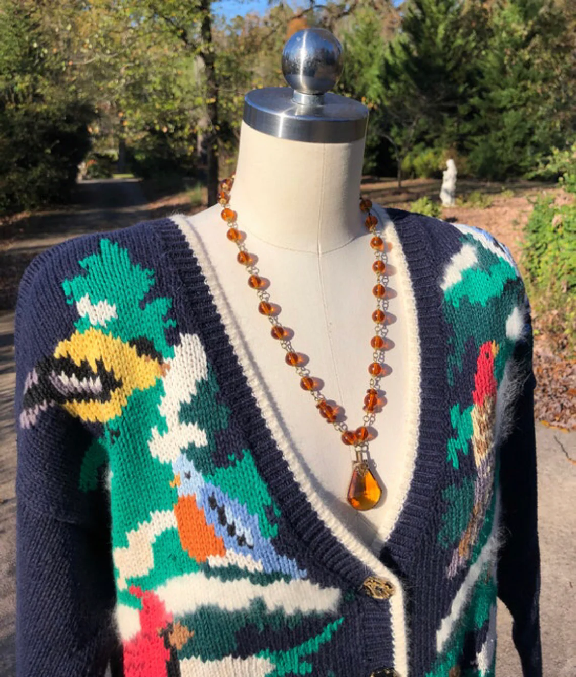 Beautiful 90s Design Options Bird Sweater - Image 9