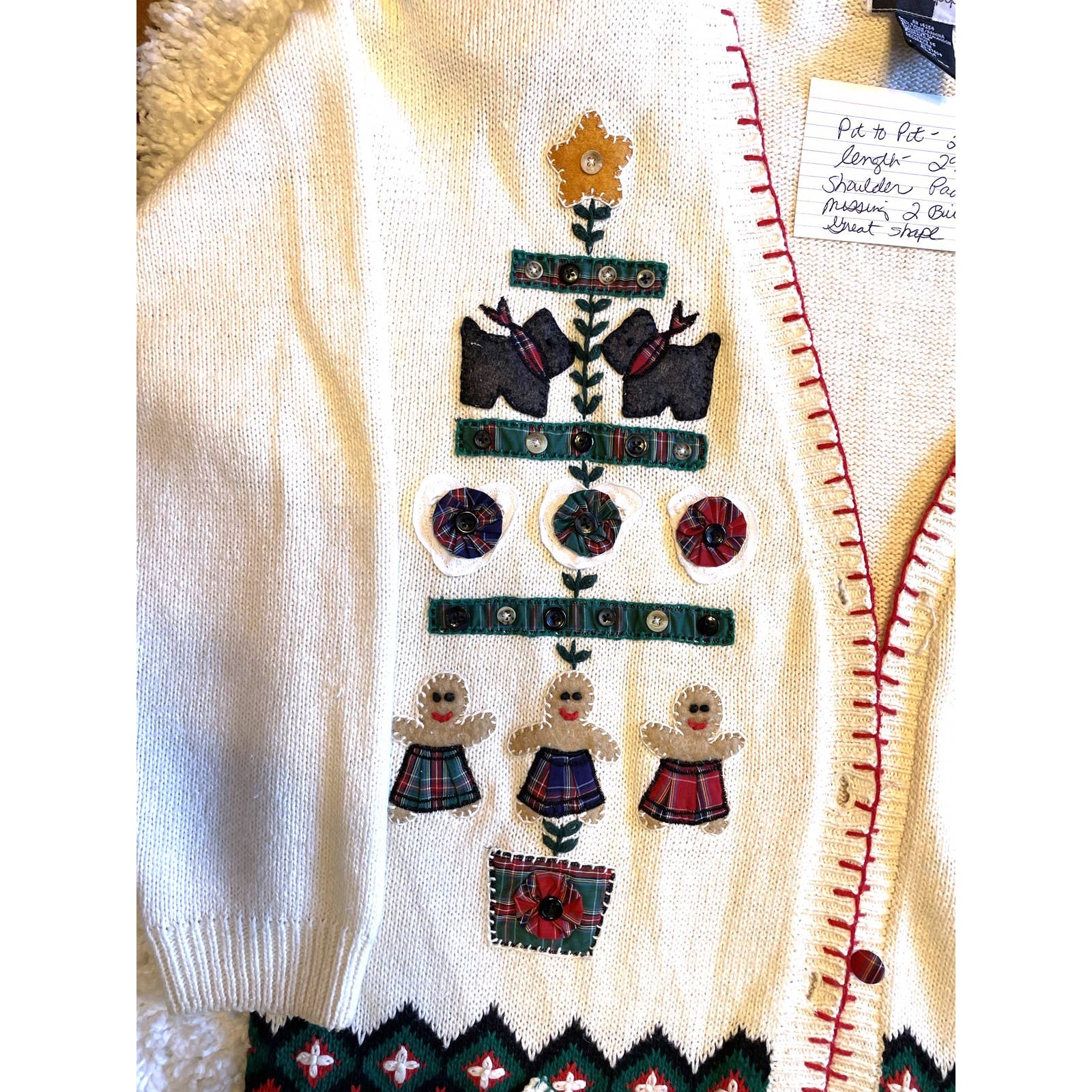 Beldoch Popper Ugly Christmas Sweater Sz L by Beldoch Popper - Image 3