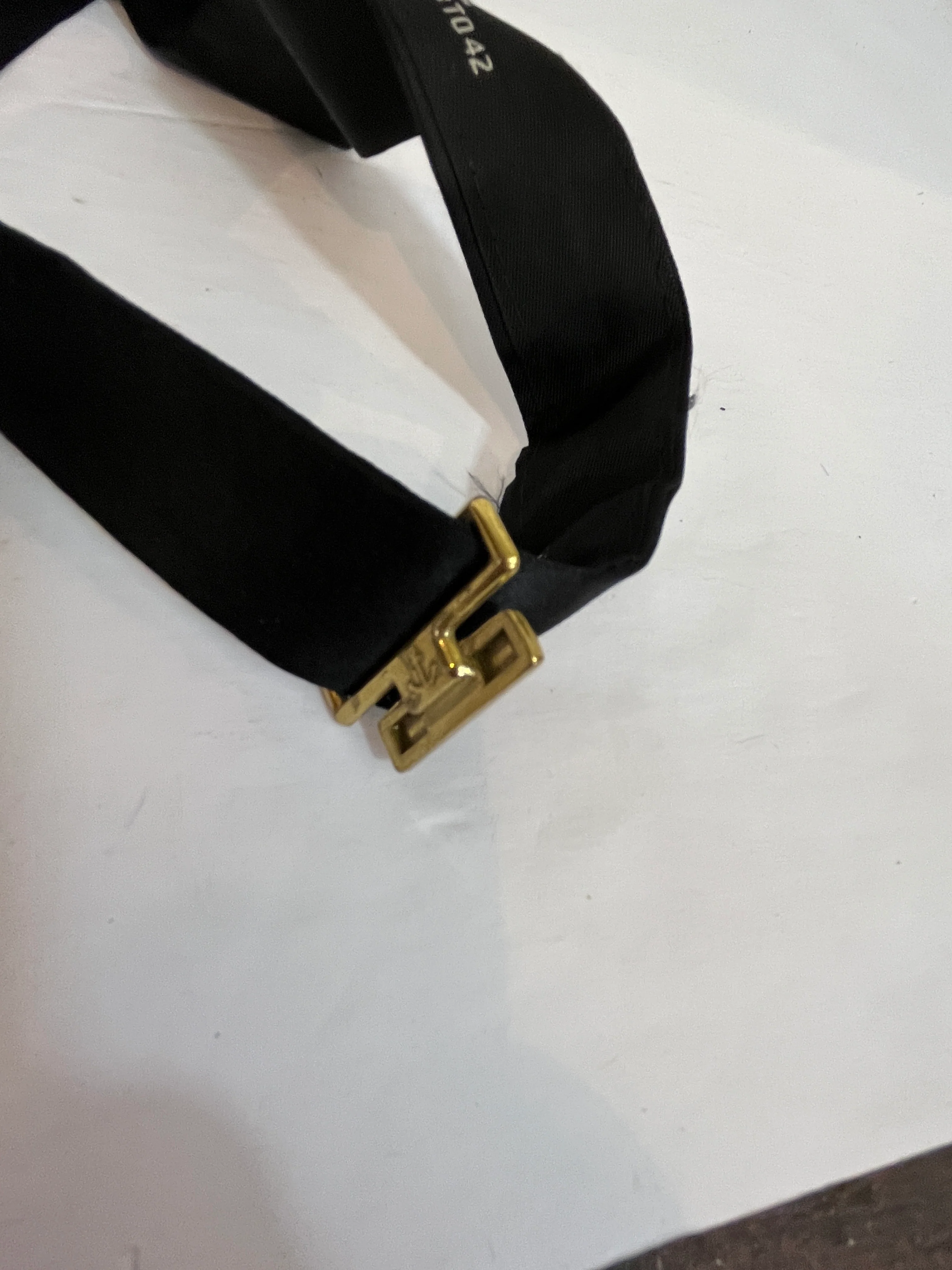 50s/60s Vintage Black Satin Cumberbundt - Image 8