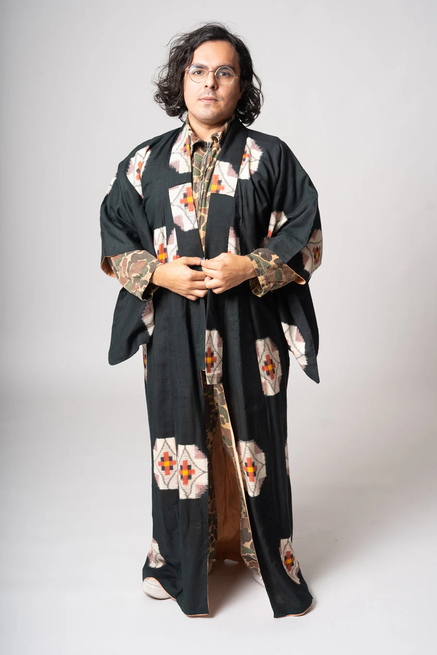 Black Daisy Kimono - Image 11