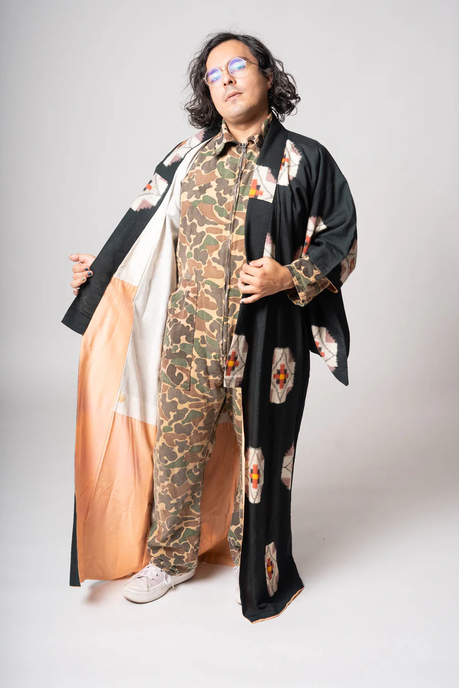 Black Daisy Kimono - Image 12