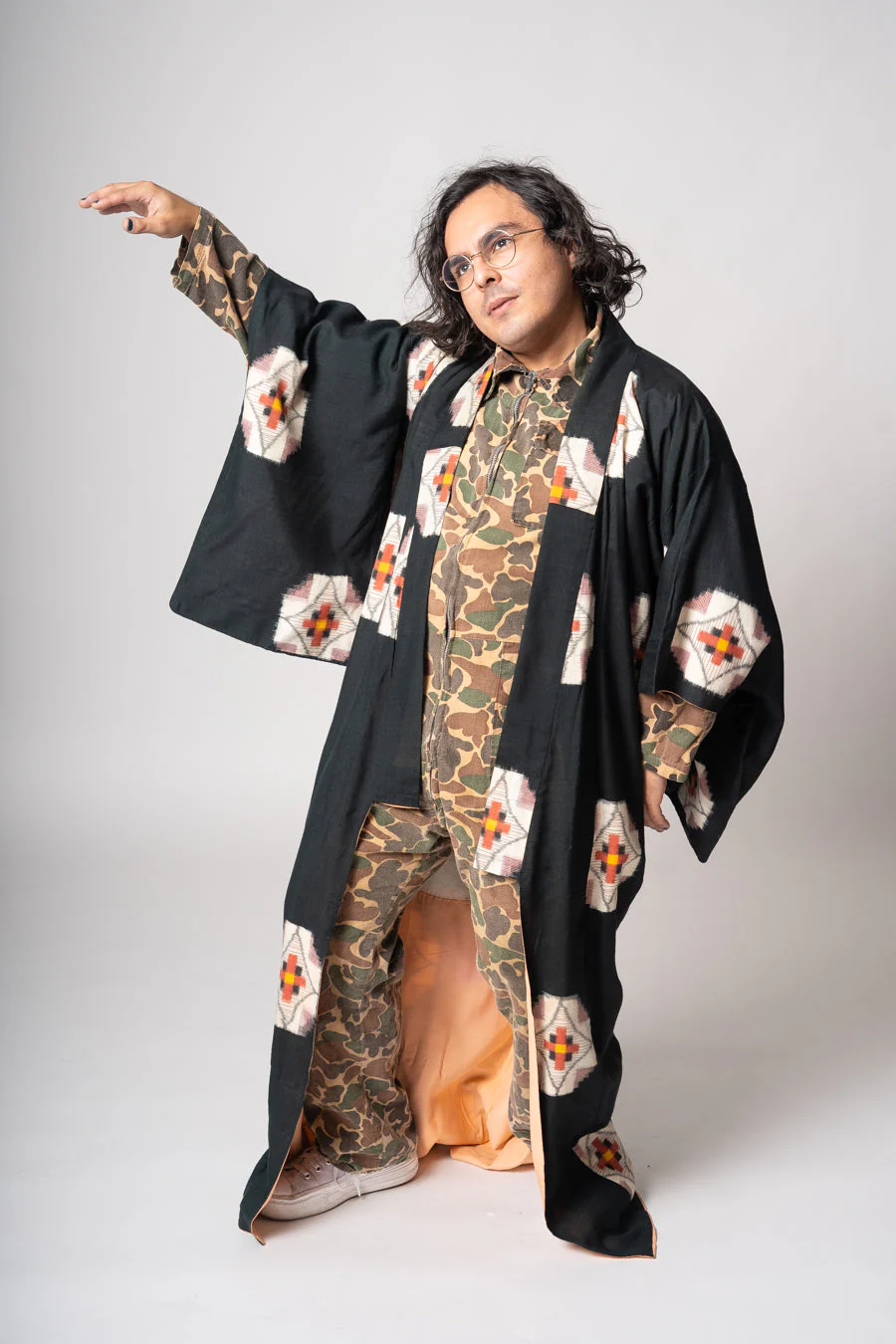 Black Daisy Kimono - Image 5