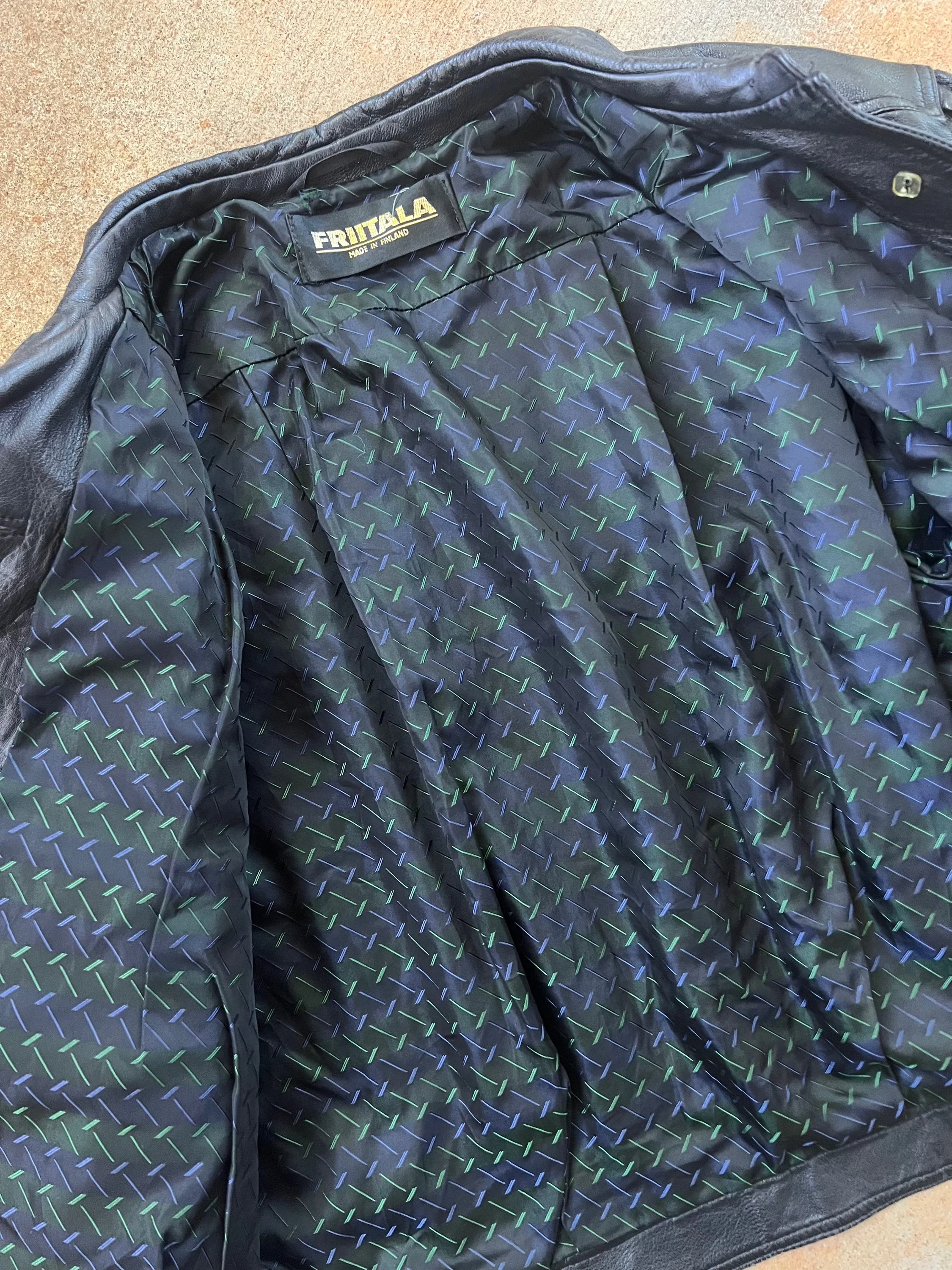 Black Leather Jacket - Image 4