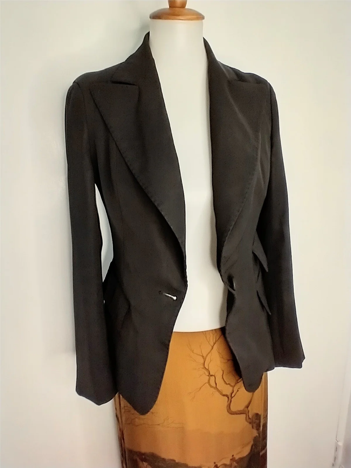 Black Retro Jacket By Tom Ford - Image 6
