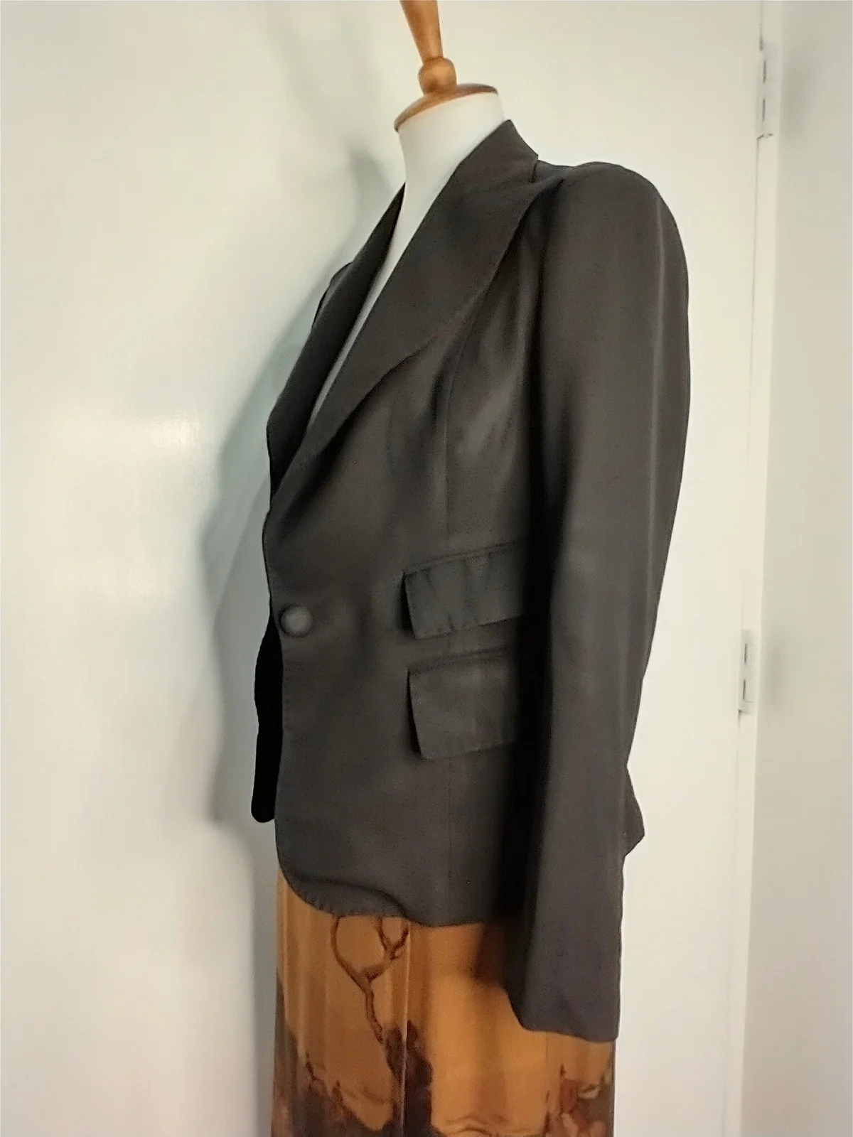Black Retro Jacket By Tom Ford - Image 8