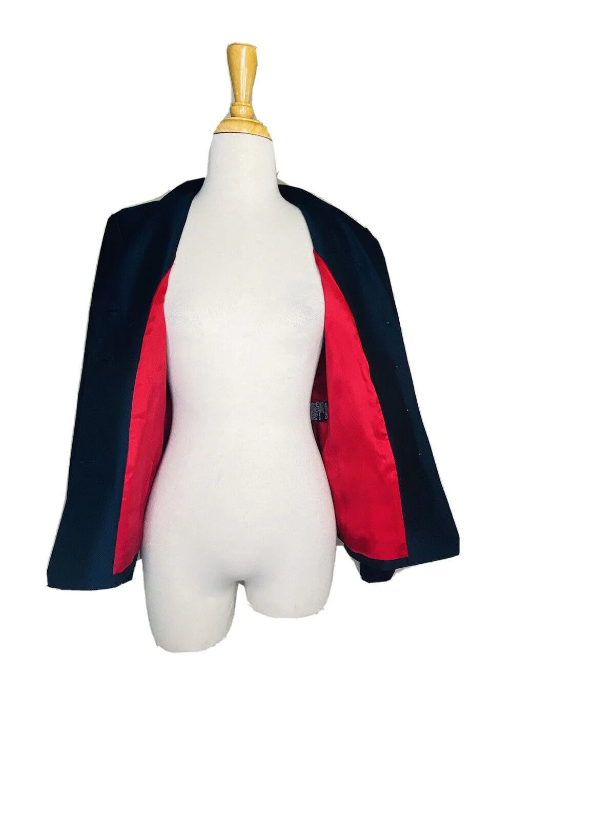 Blazer Navy Viscose Mohair Lightweight Sz 6 Nwot by Albert Nipon - Image 9