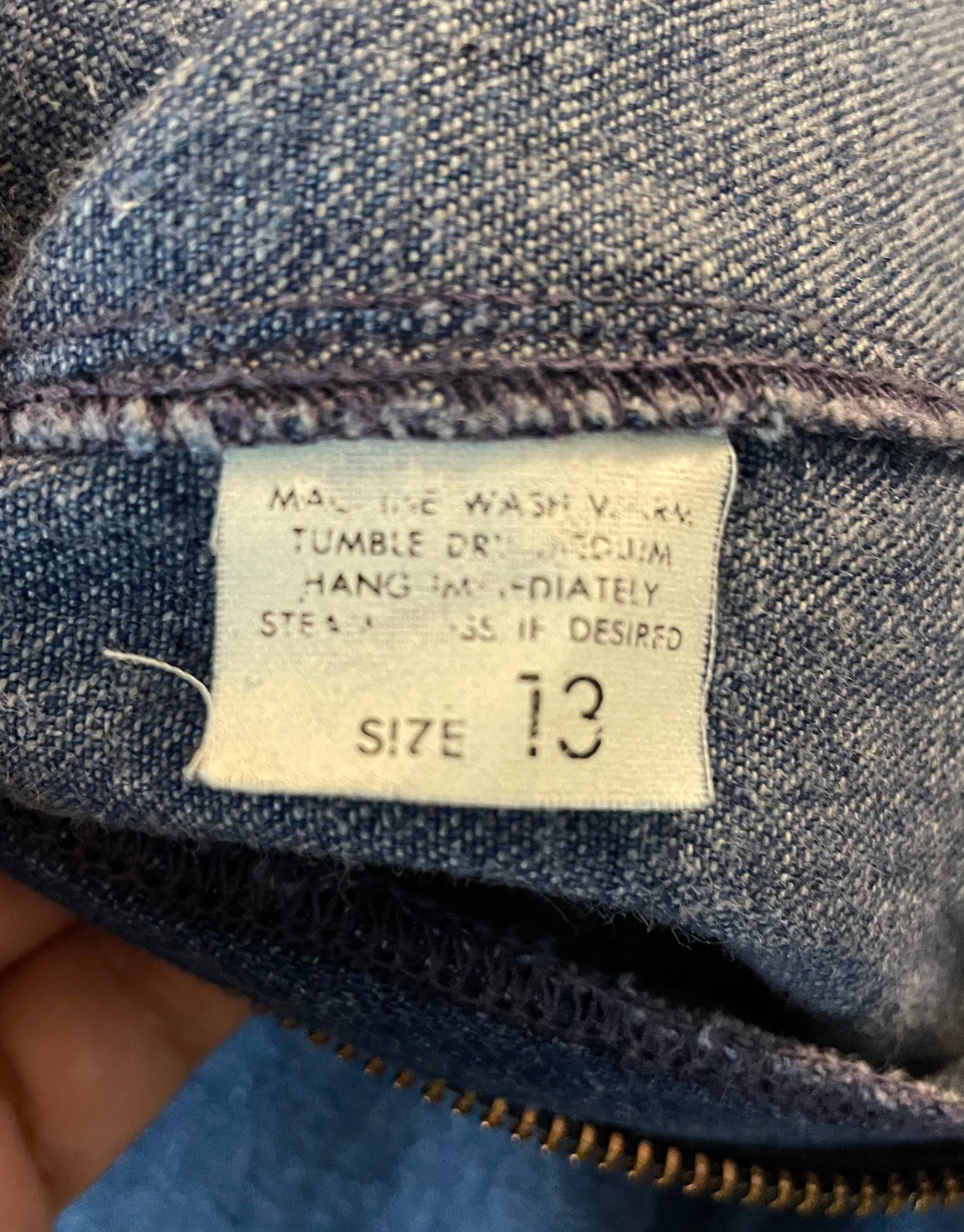 Blue Denim Jumpsuit by  Wilkins - Image 6