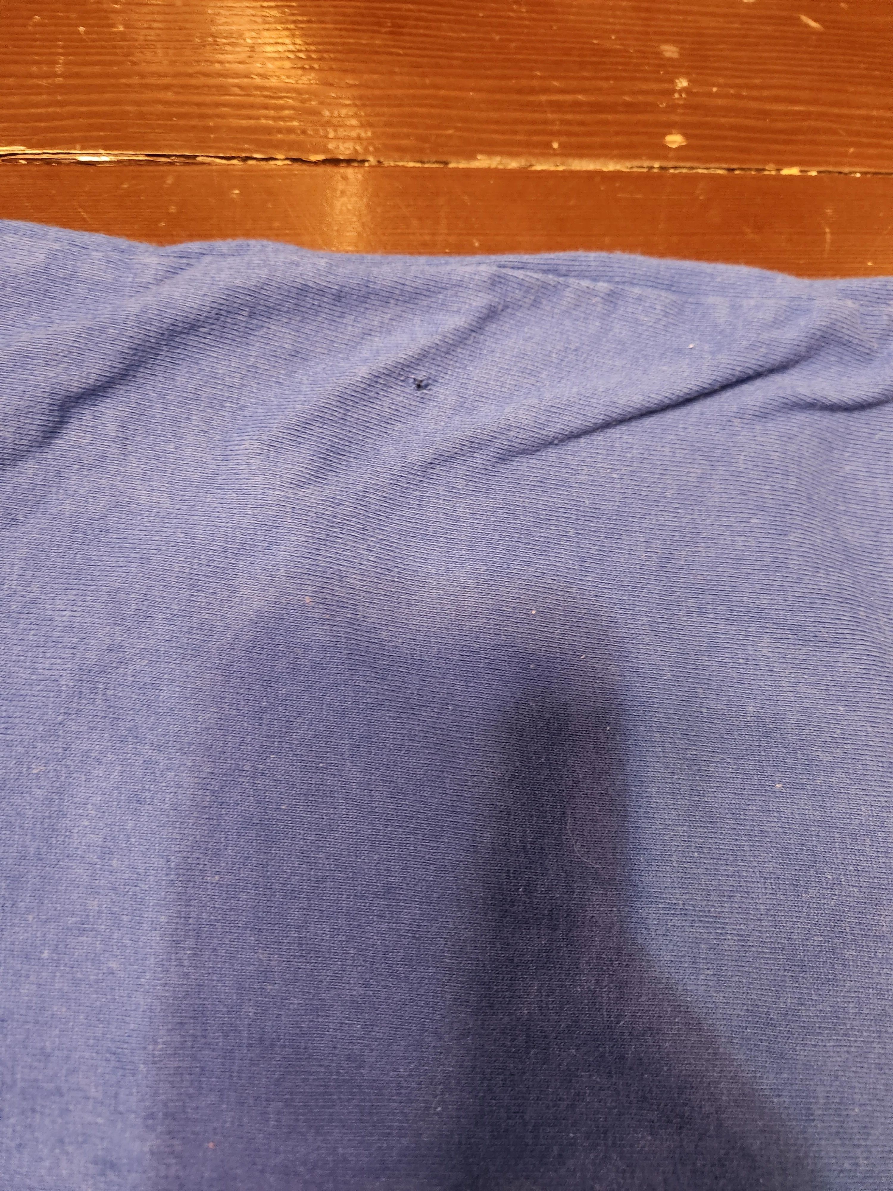 Blue Embroidered Duke Blue Devil Cotton T-shirt By Legends Athletic - Image 6